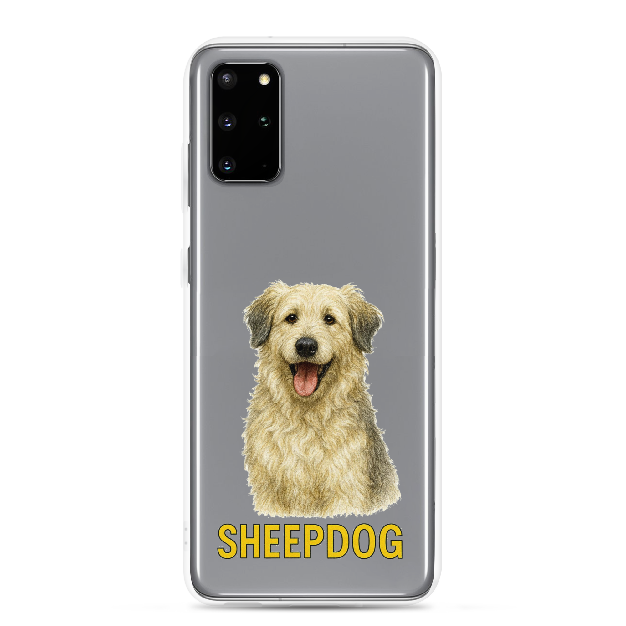 Sheepdog Clear Case for Samsung