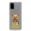 Yorkie Clear Case for Samsung