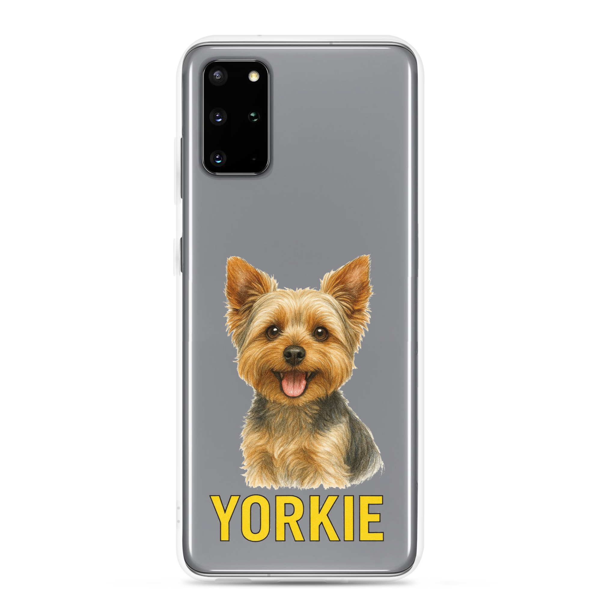 Yorkie Clear Case for Samsung