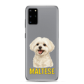 Maltese Clear Case for Samsung