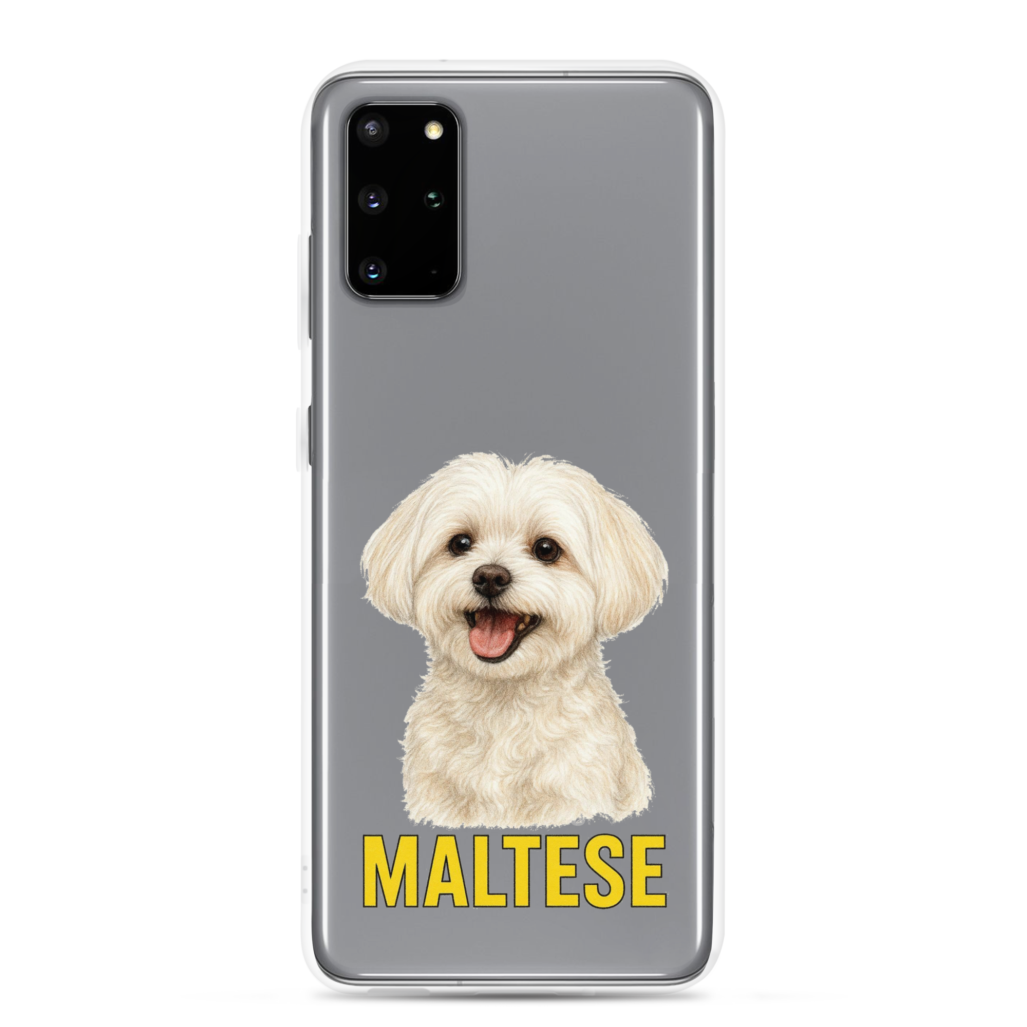 Maltese Clear Case for Samsung
