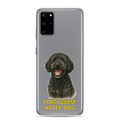Portuguese Water Dog Clear Case for Samsung
