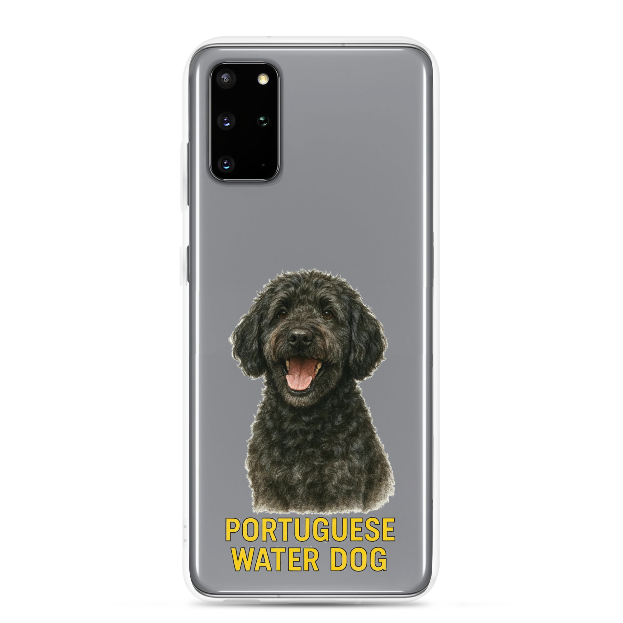 Portuguese Water Dog Clear Case for Samsung