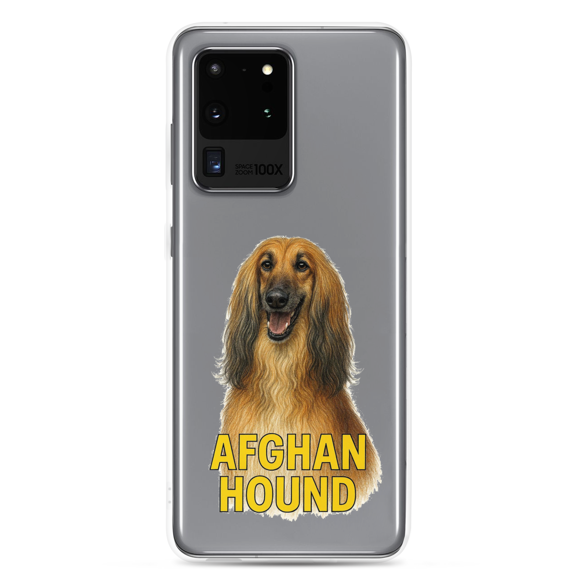 Afghan Hound Clear Case for Samsung