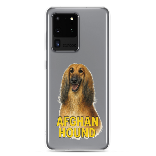 Afghan Hound Clear Case for Samsung