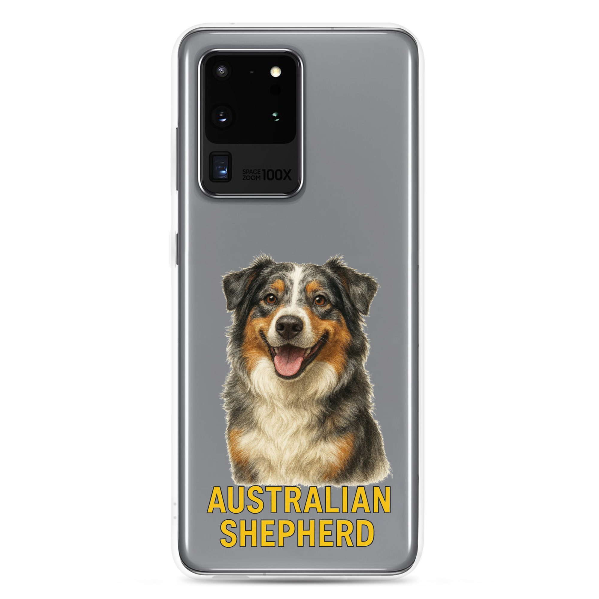 Australian Shepherd Clear Case for Samsung