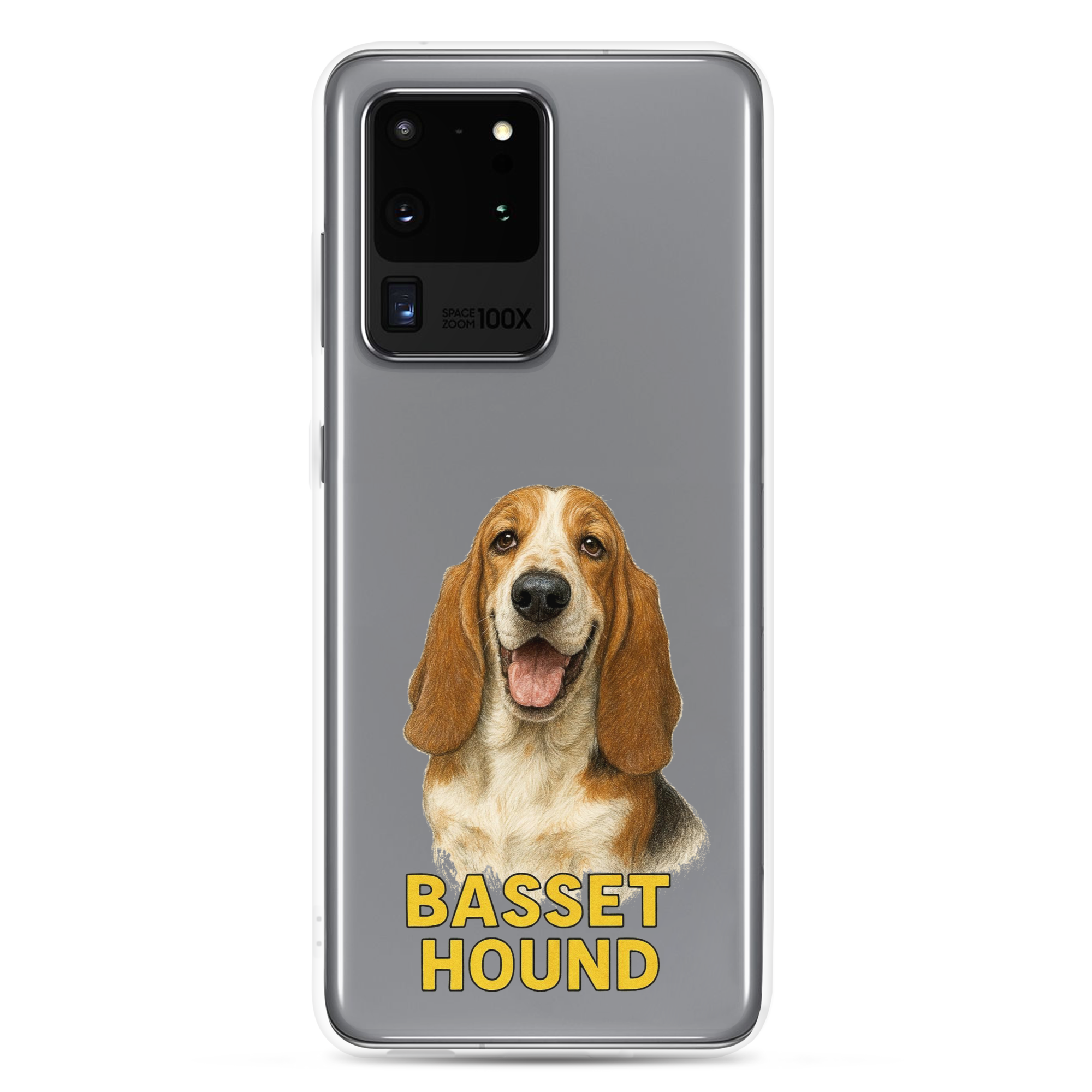 Basset Hound Clear Case for Samsung