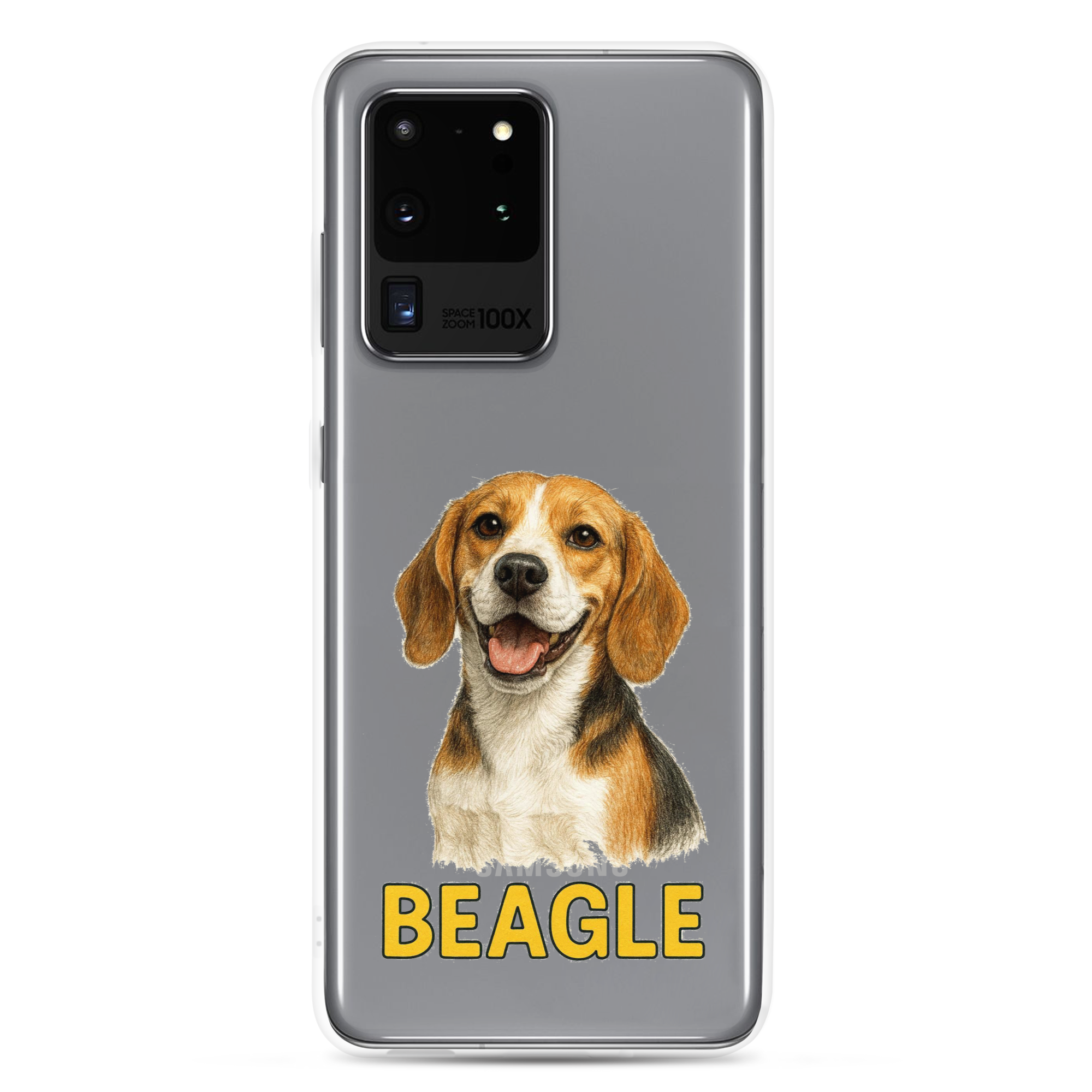 Beagle Clear Case for Samsung