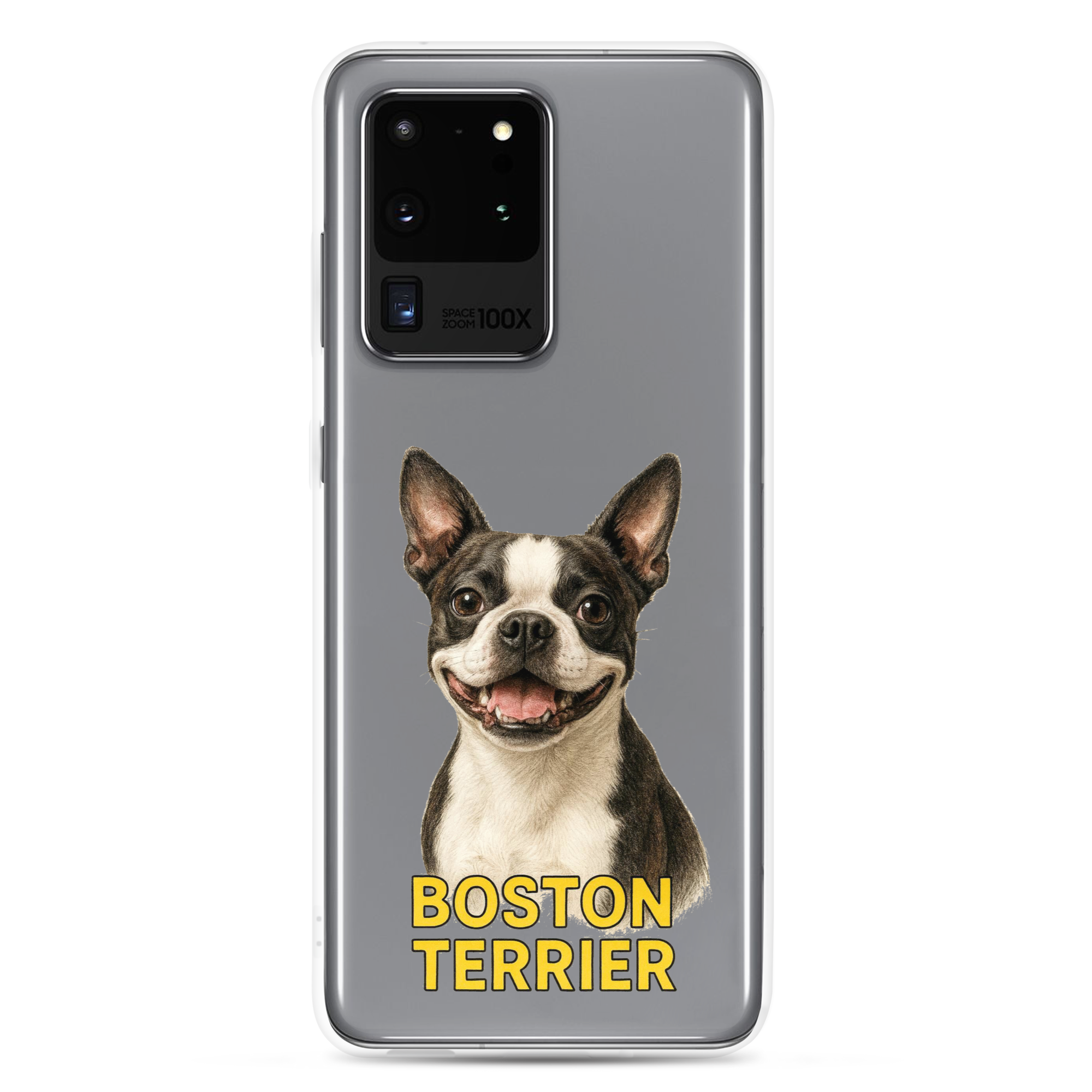 Boston Terrier Clear Case for Samsung