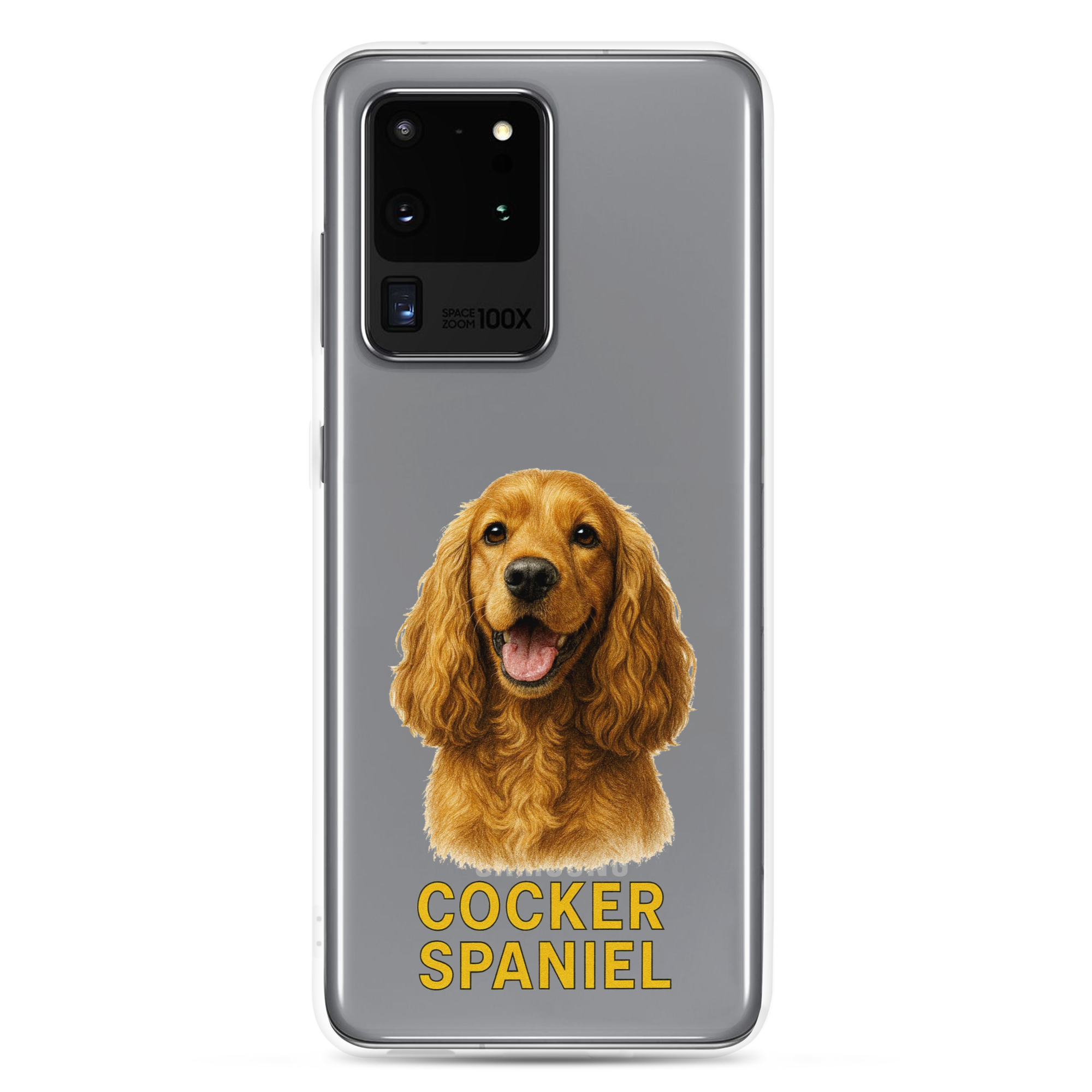 Cocker Spaniel Clear Case for Samsung