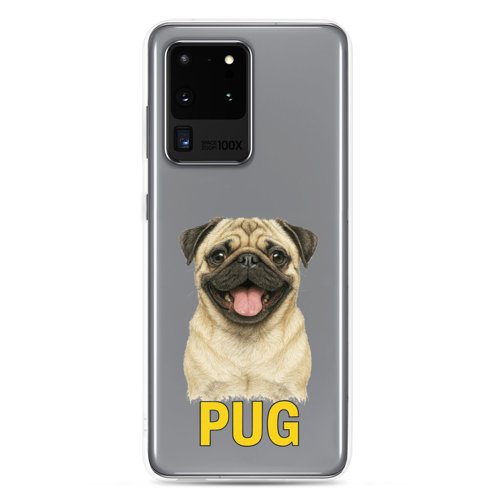 Pug Clear Case for Samsung