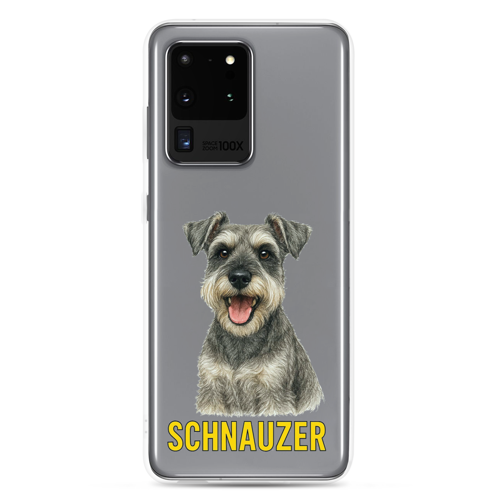 Schnauzer Clear Case for Samsung