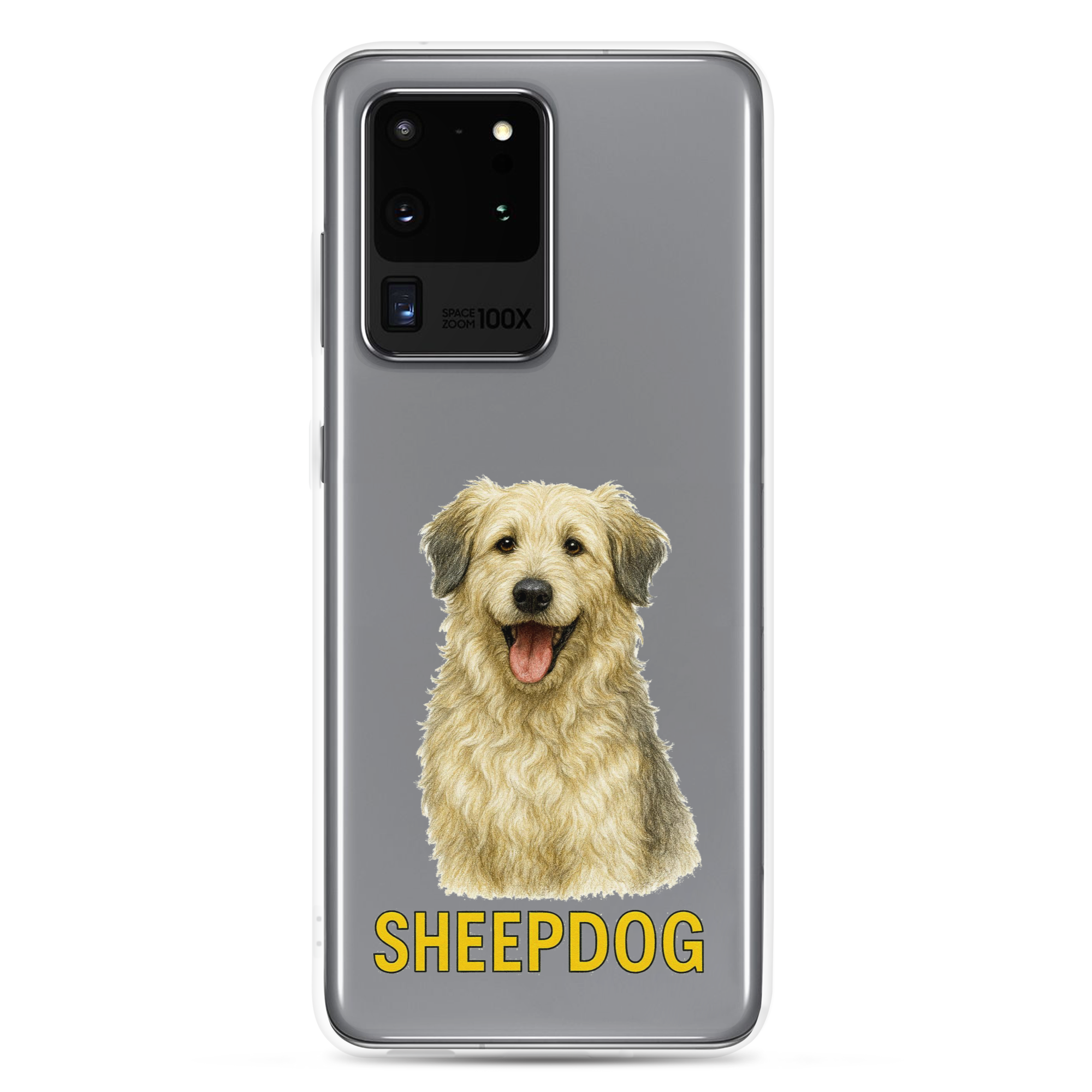 Sheepdog Clear Case for Samsung