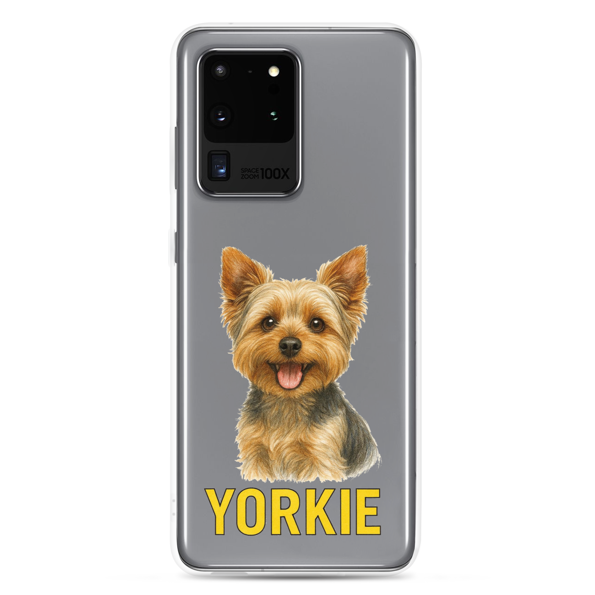 Yorkie Clear Case for Samsung