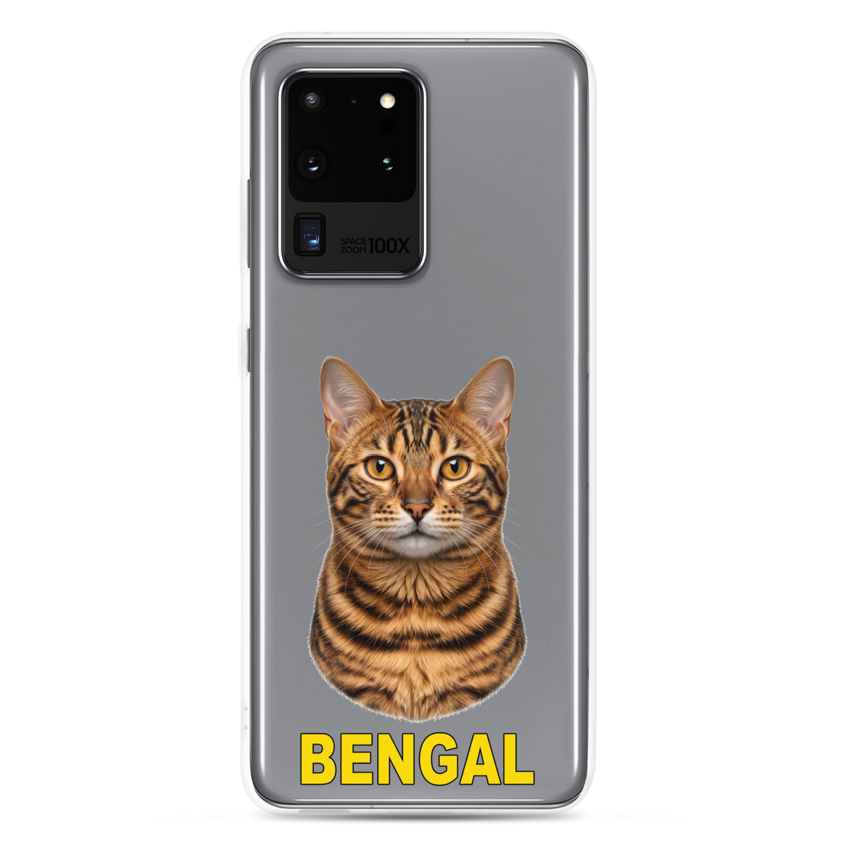 Bengal Cat Clear Case for Samsung®
