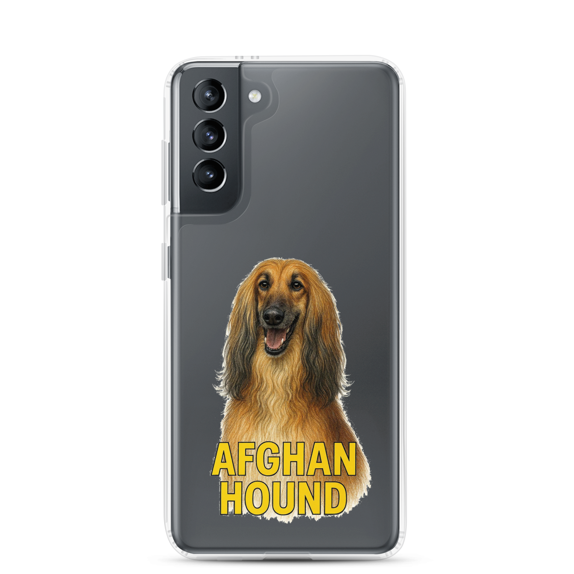 Afghan Hound Clear Case for Samsung