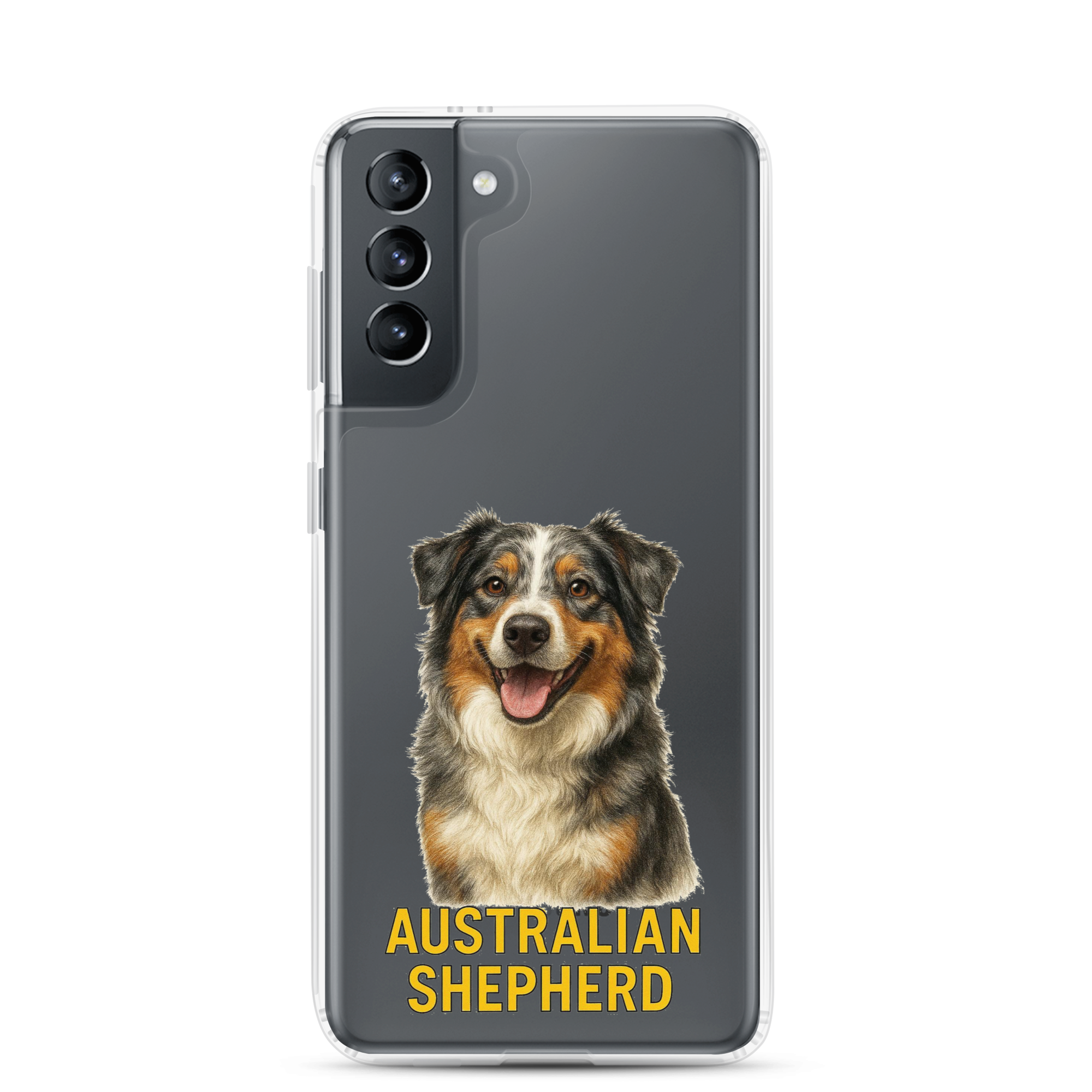 Australian Shepherd Clear Case for Samsung