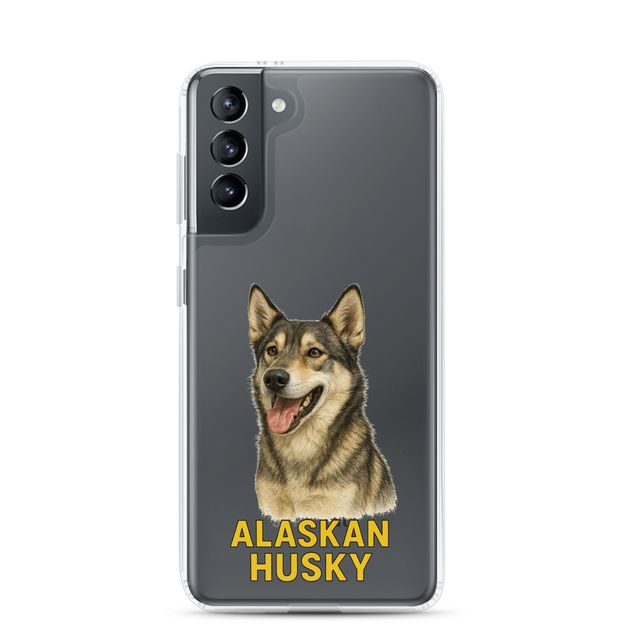Alaskan Husky Clear Case for Samsung