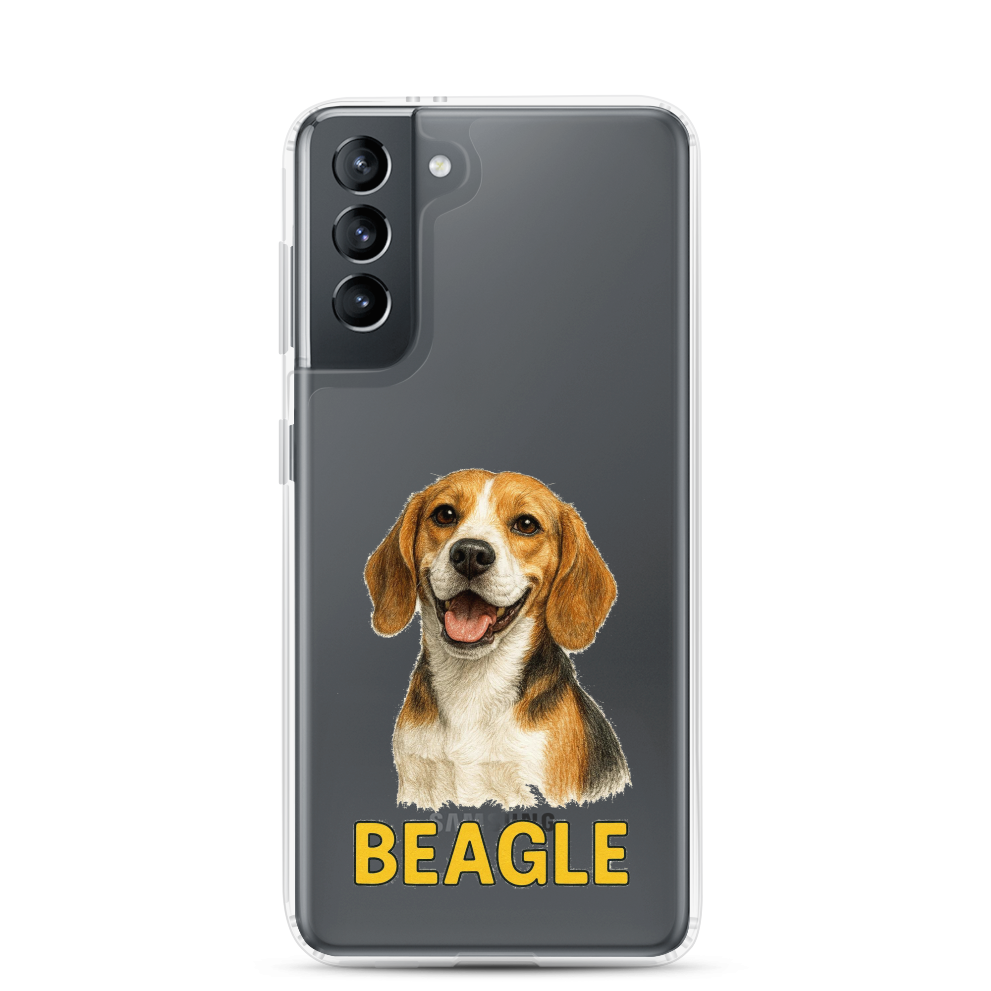 Beagle Clear Case for Samsung