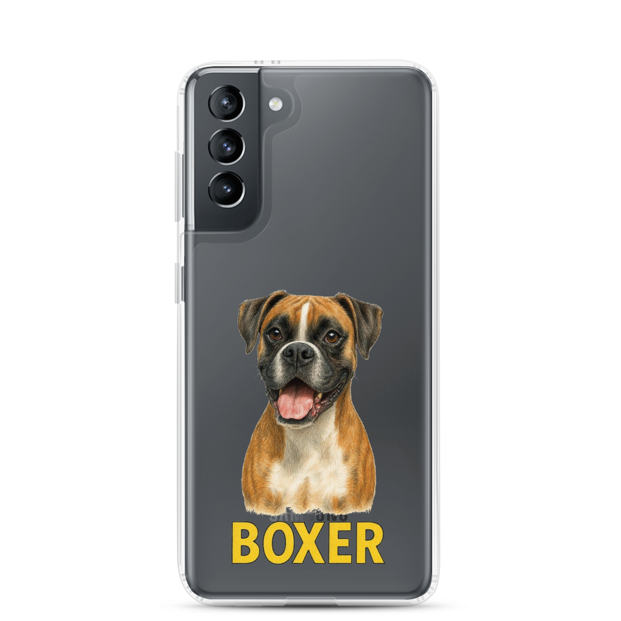 Boxer Clear Case for Samsung