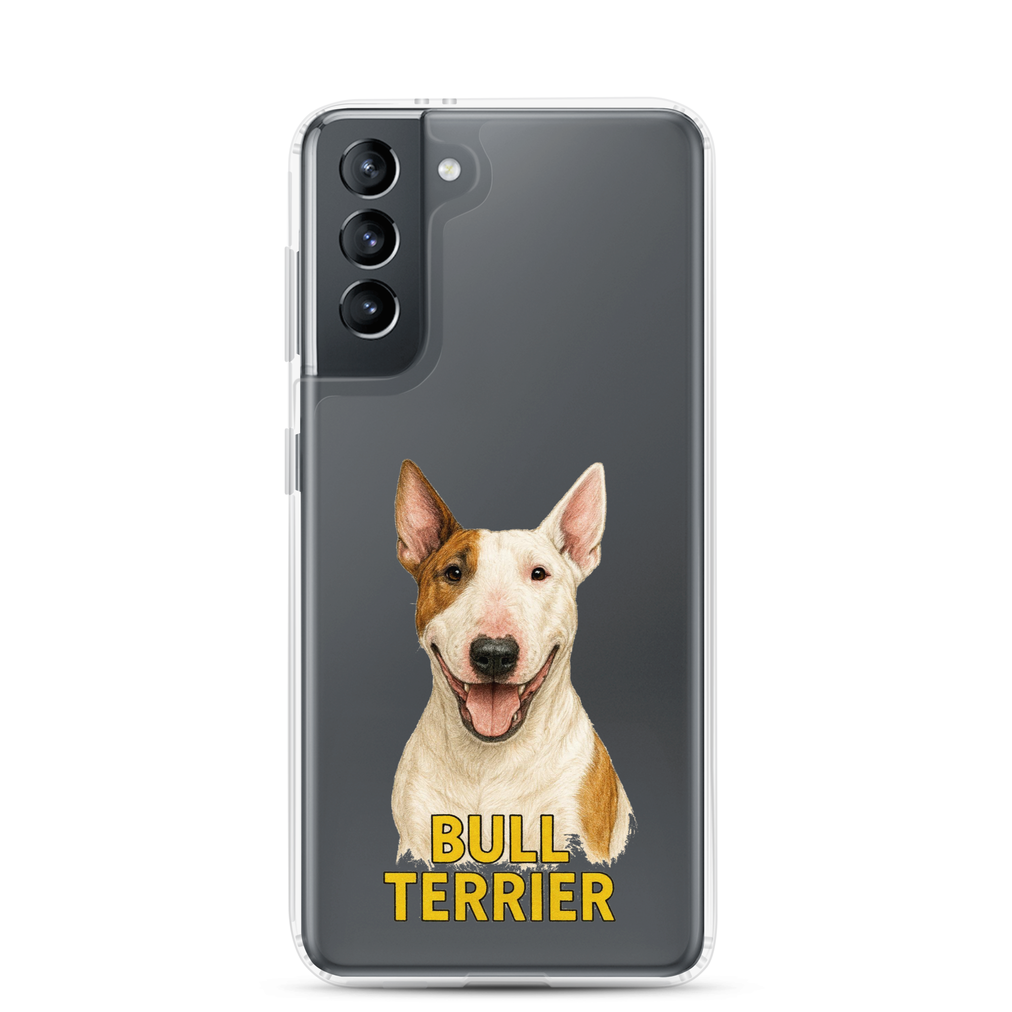 Bull Terrier Clear Case for Samsung