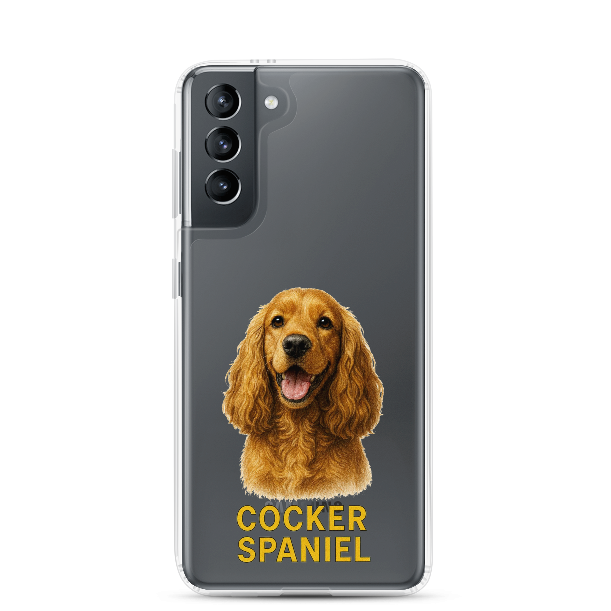 Cocker Spaniel Clear Case for Samsung