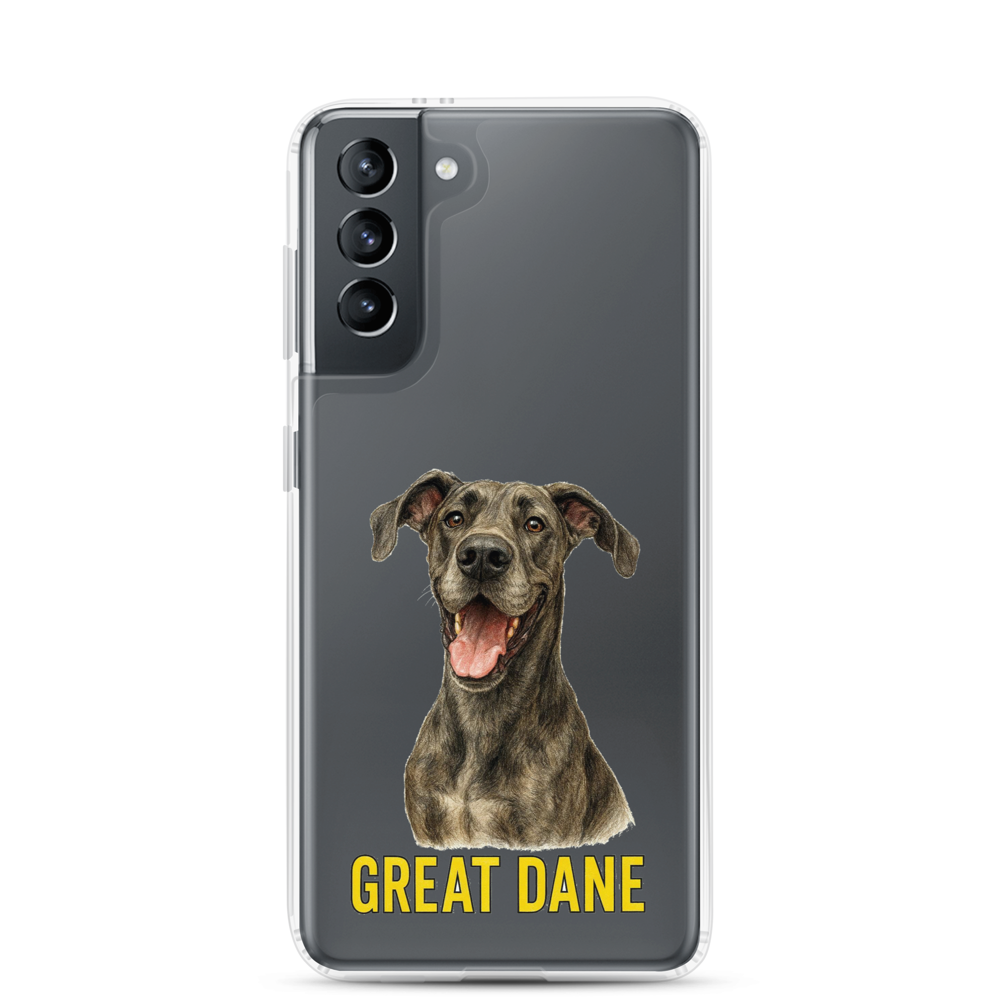 Great Dane Clear Case for Samsung