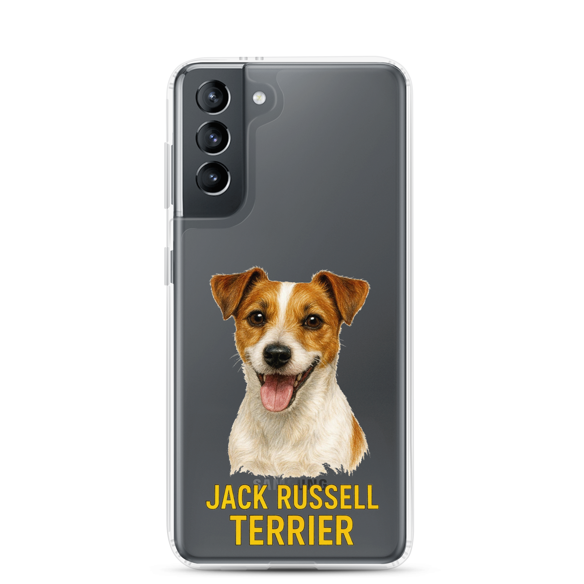 Jack Russell Terrier Clear Case for Samsung