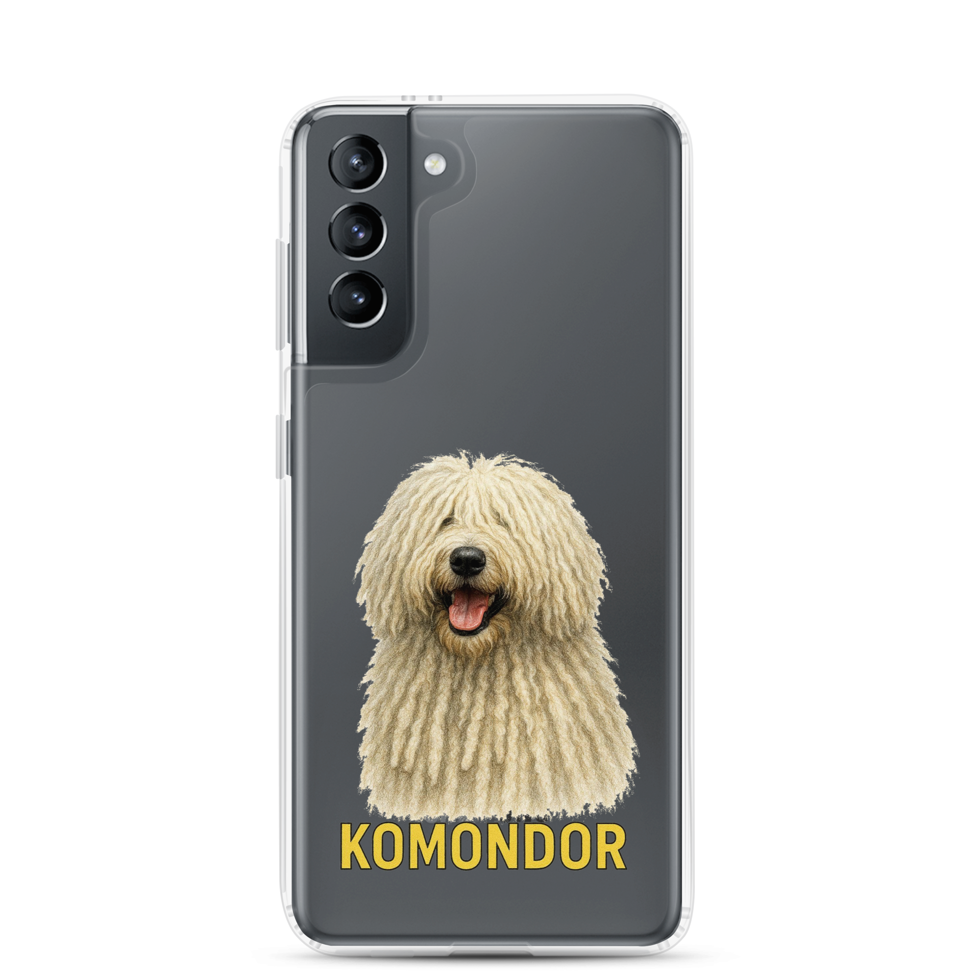 Komondor Clear Case for Samsung