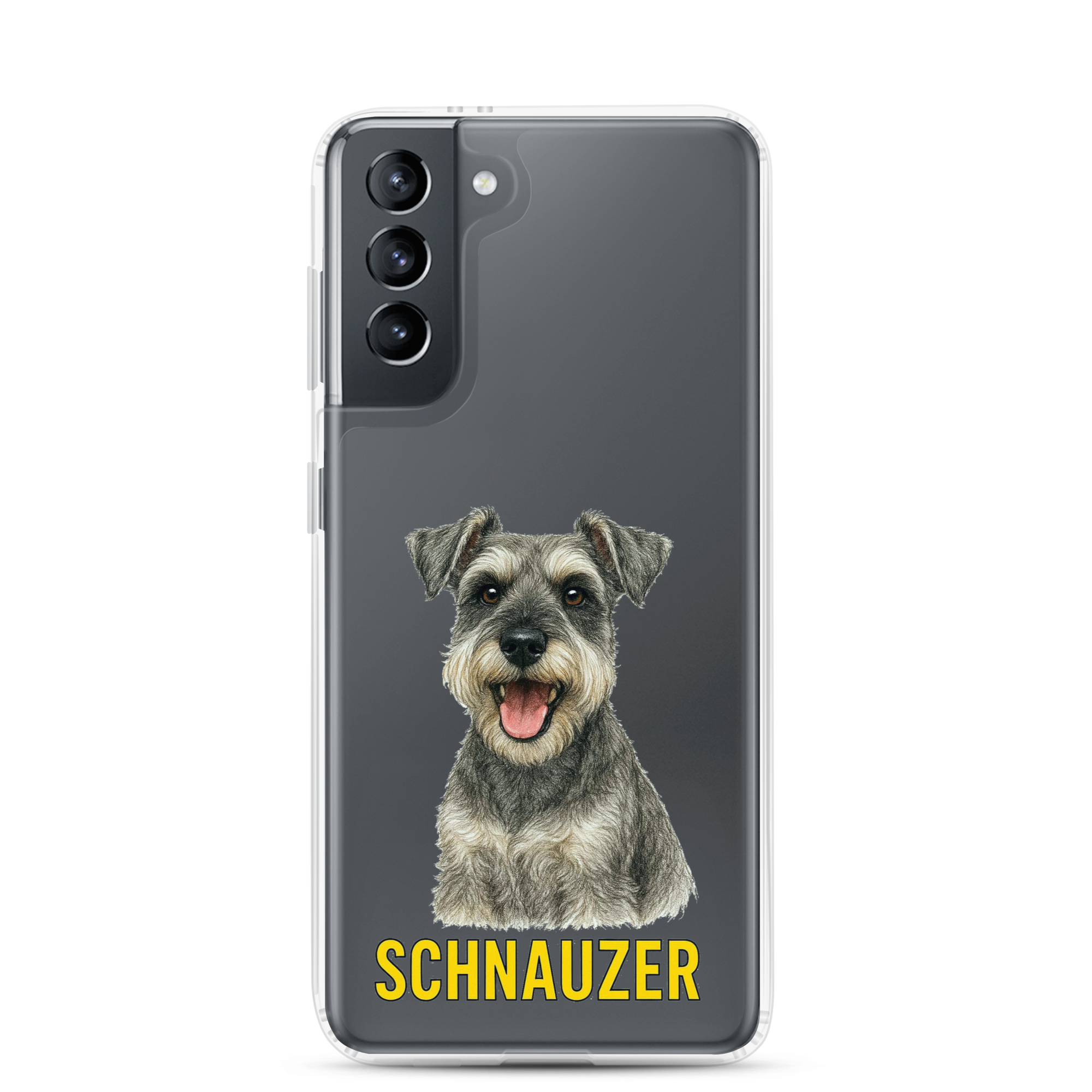Schnauzer Clear Case for Samsung