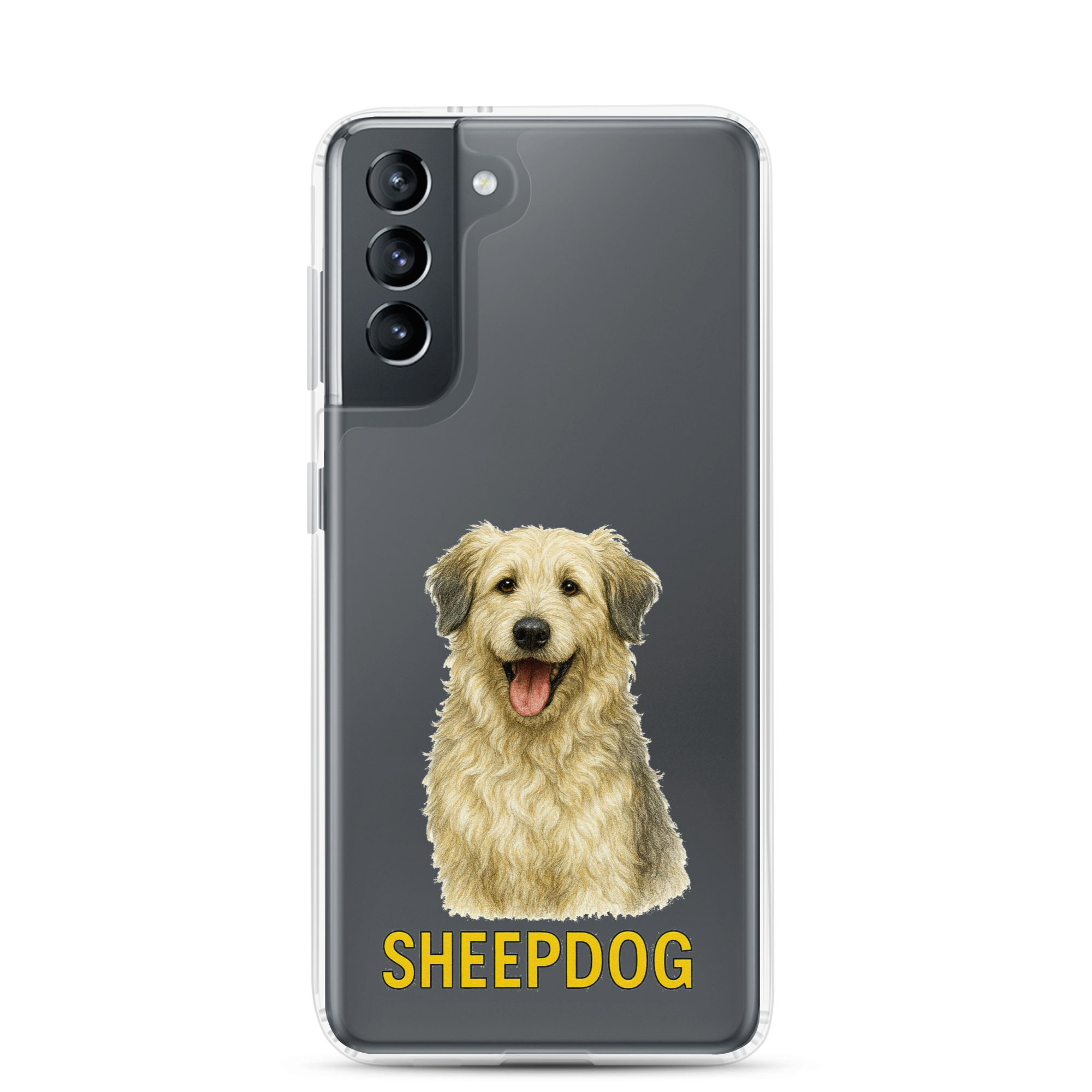 Sheepdog Clear Case for Samsung
