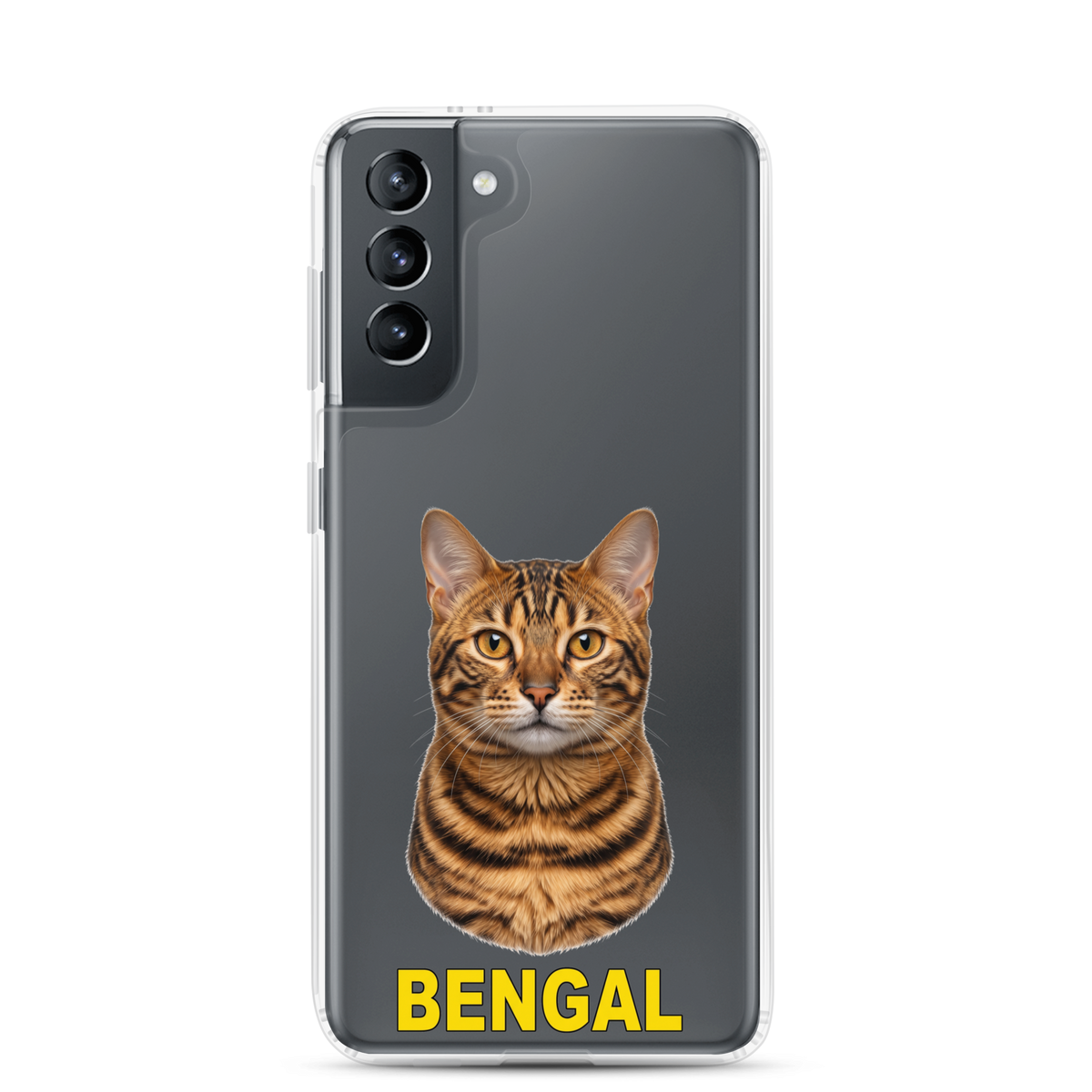 Bengal Cat Clear Case for Samsung®