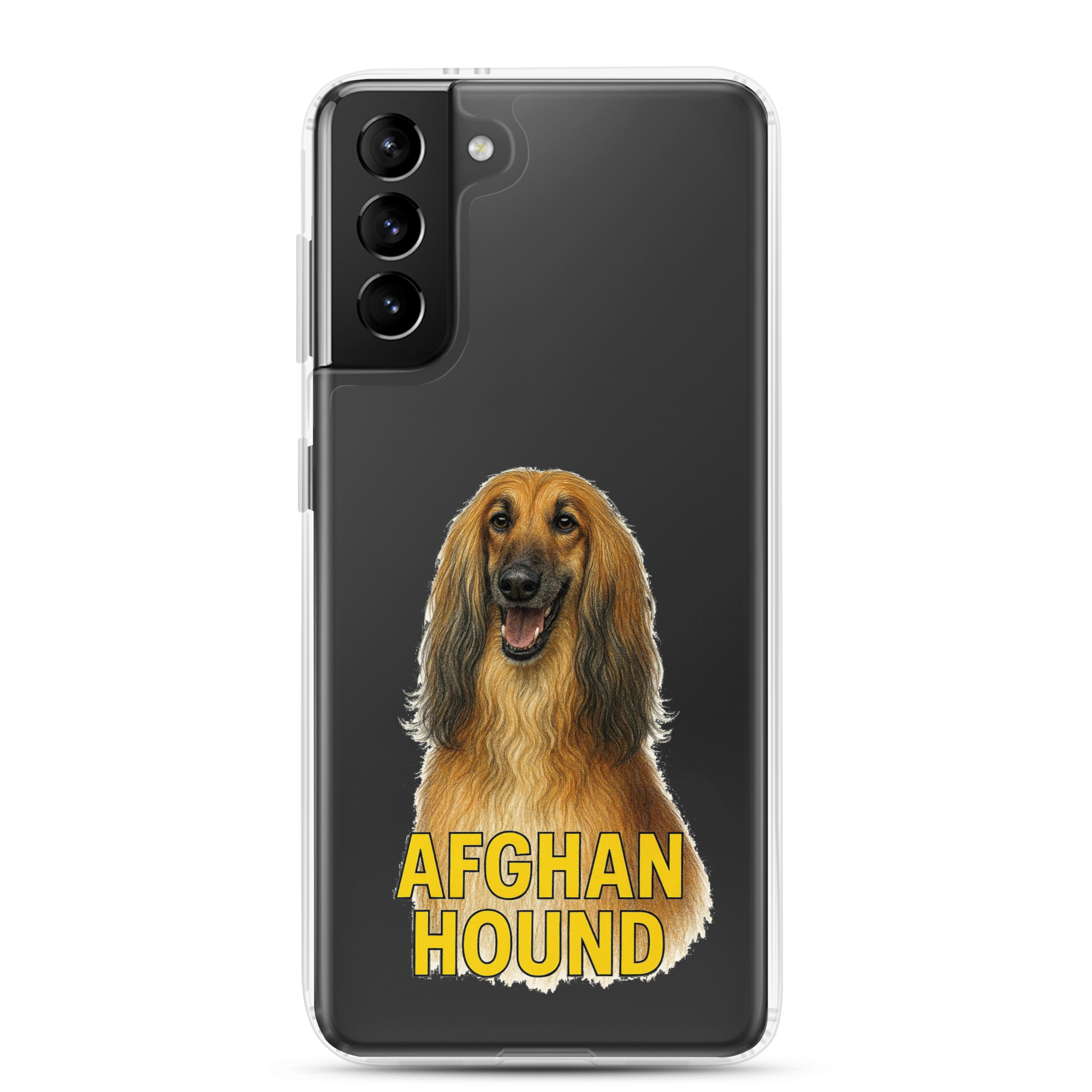 Afghan Hound Clear Case for Samsung
