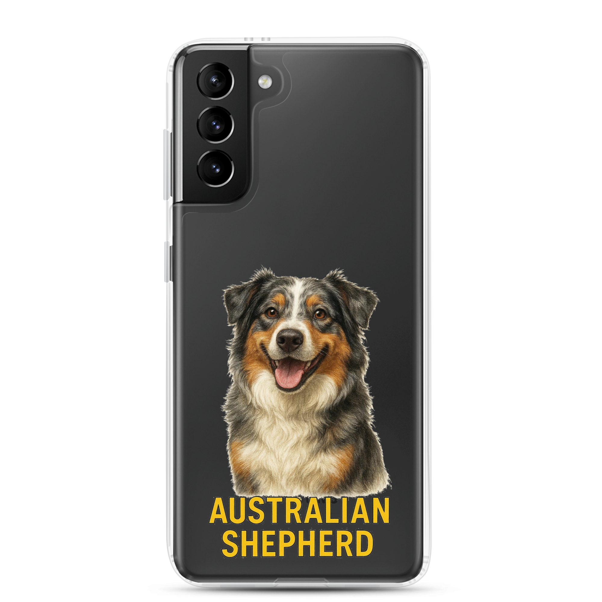 Australian Shepherd Clear Case for Samsung