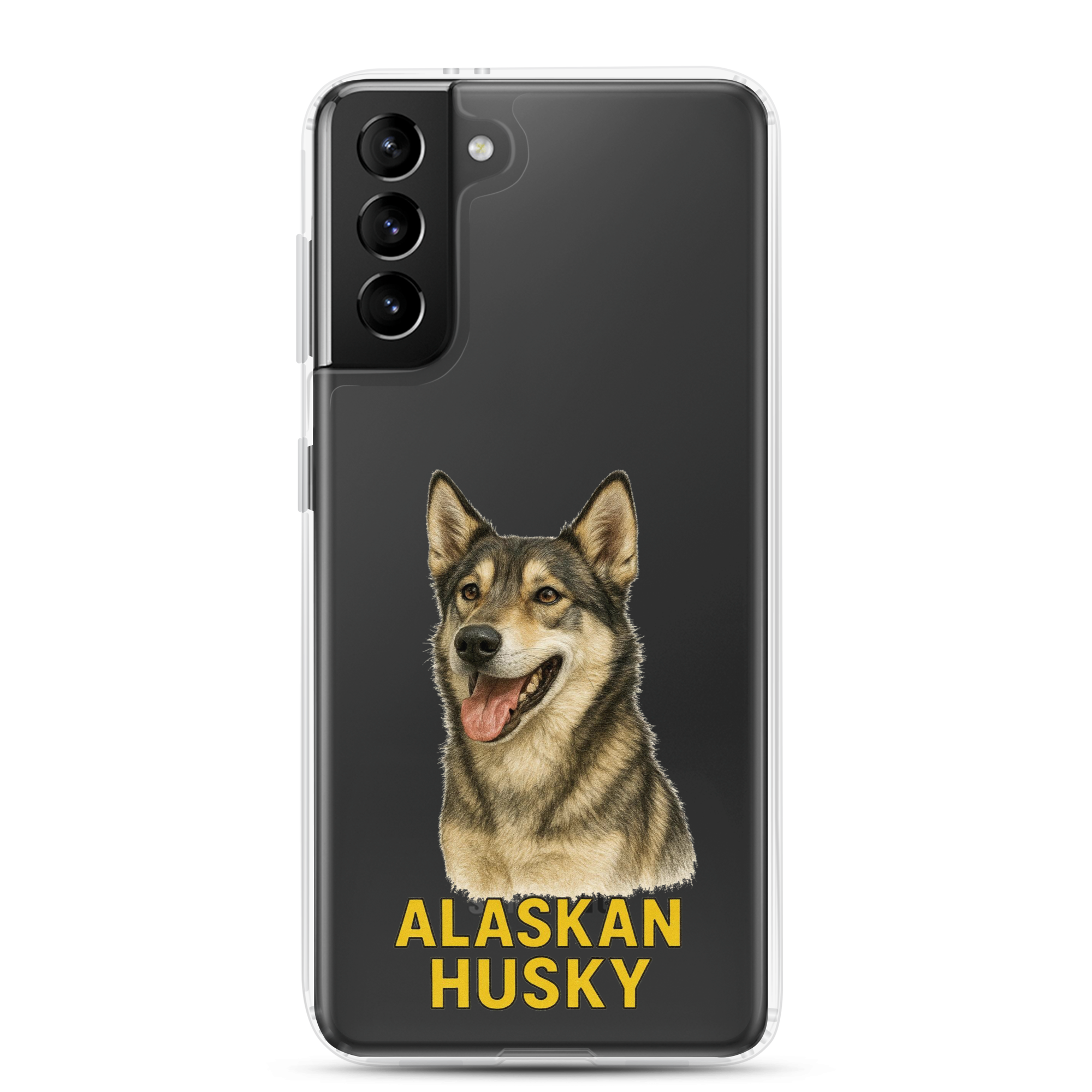 Alaskan Husky Clear Case for Samsung