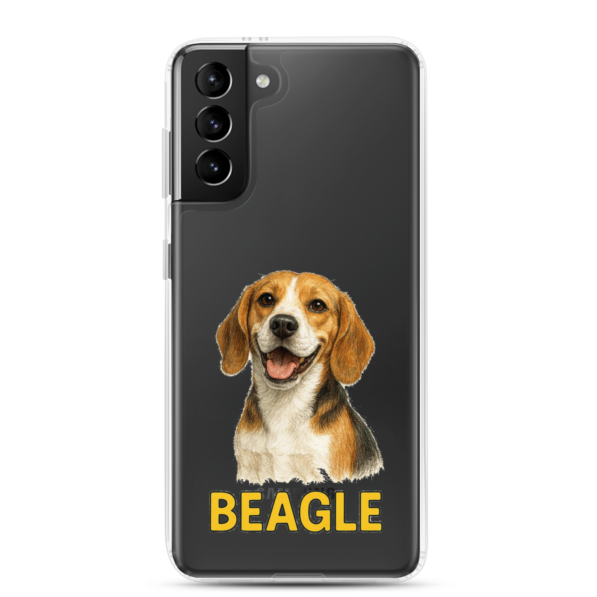 Beagle Clear Case for Samsung