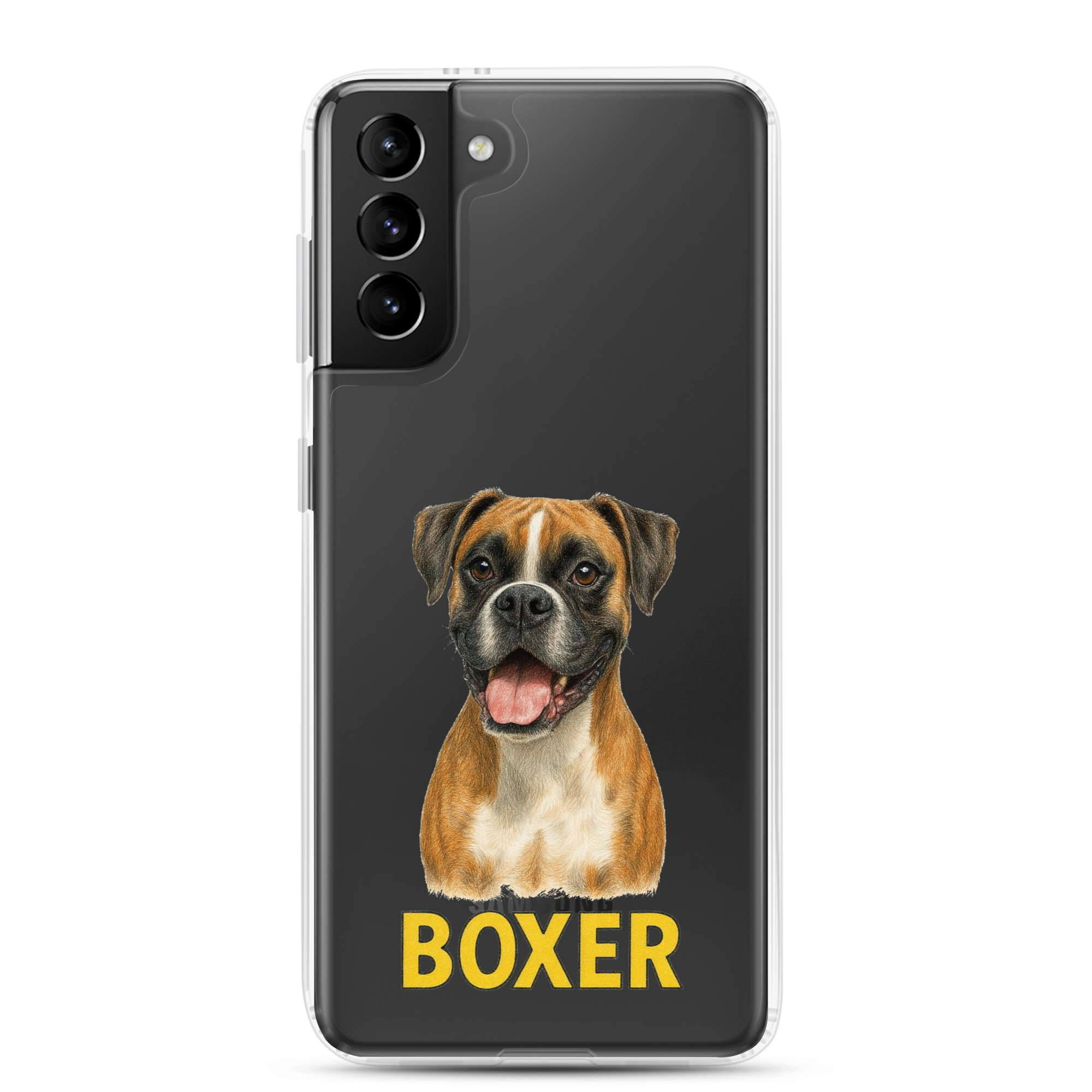 Boxer Clear Case for Samsung