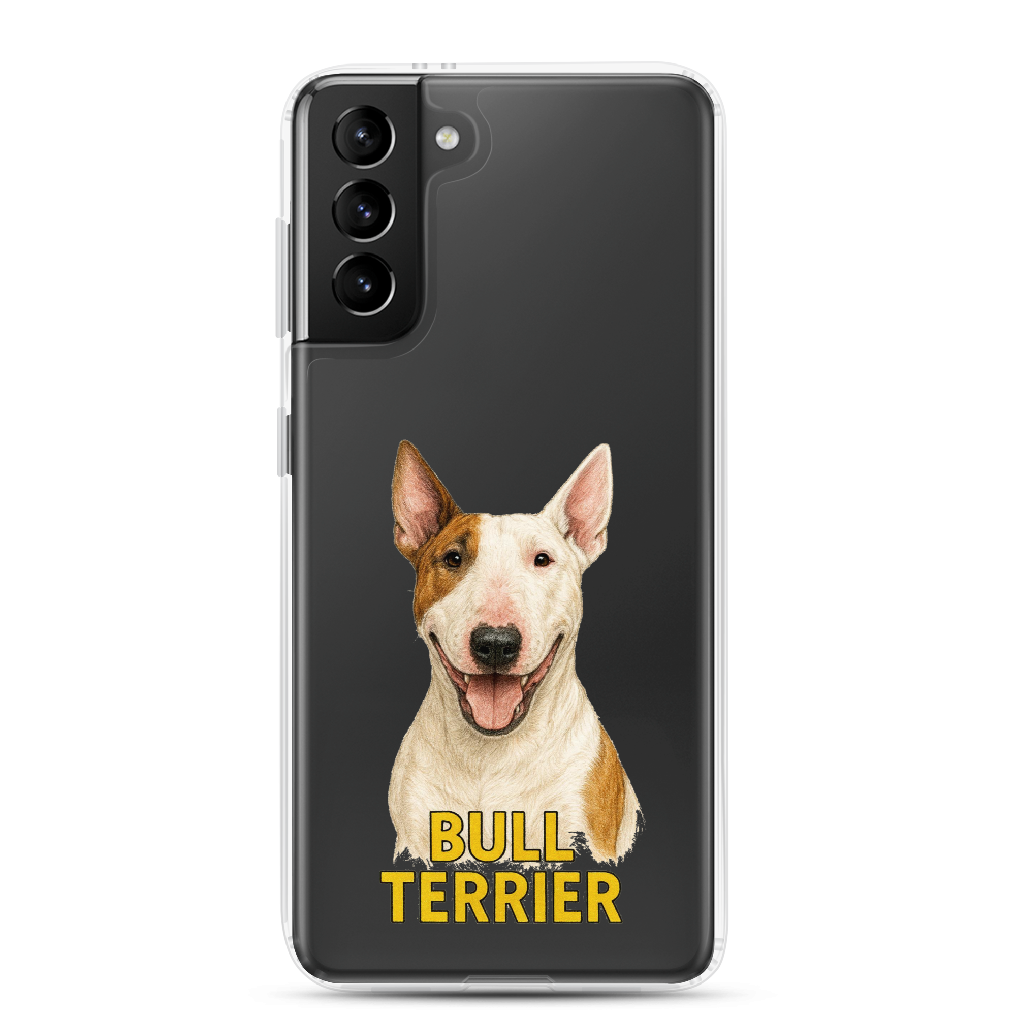 Bull Terrier Clear Case for Samsung