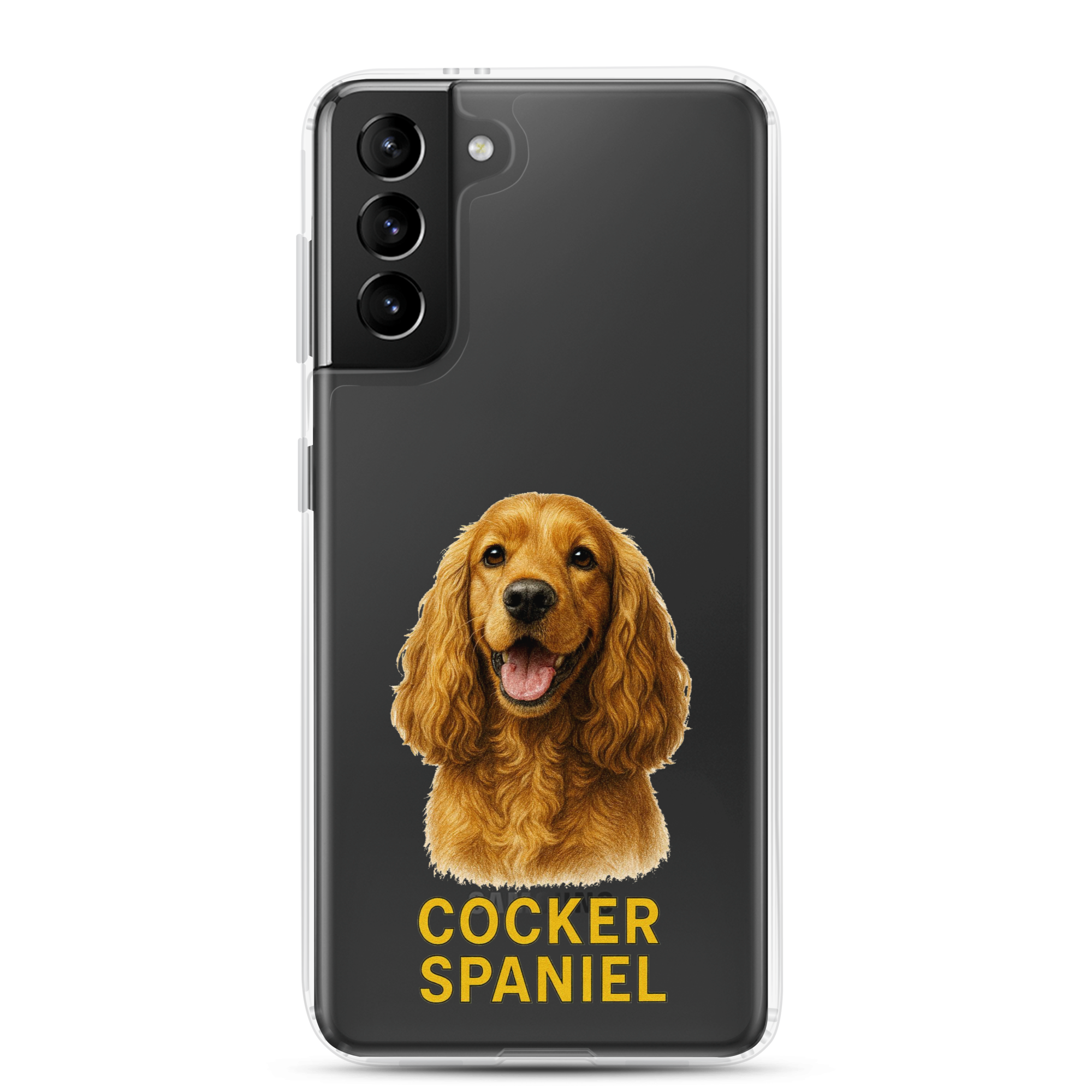 Cocker Spaniel Clear Case for Samsung