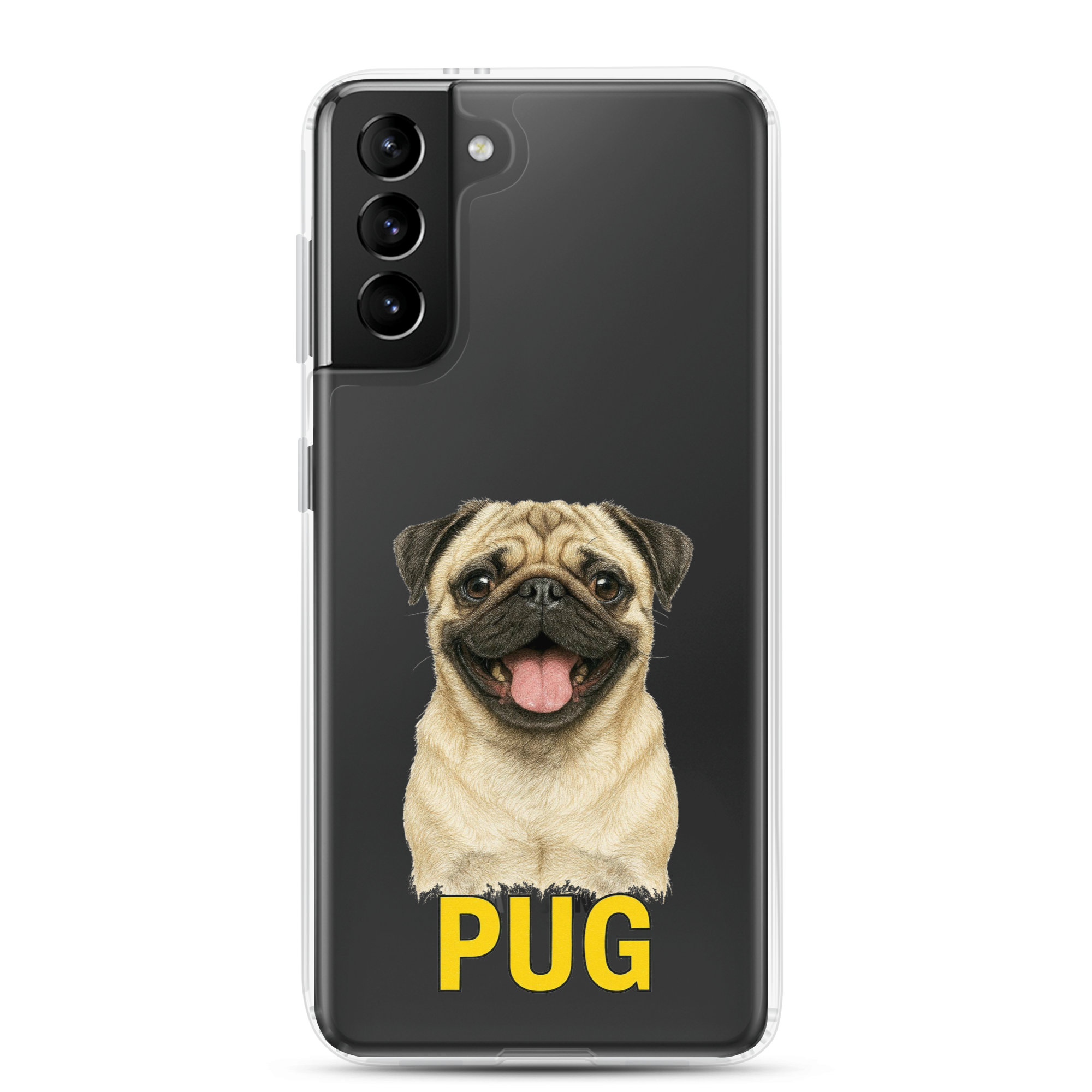 Pug Clear Case for Samsung