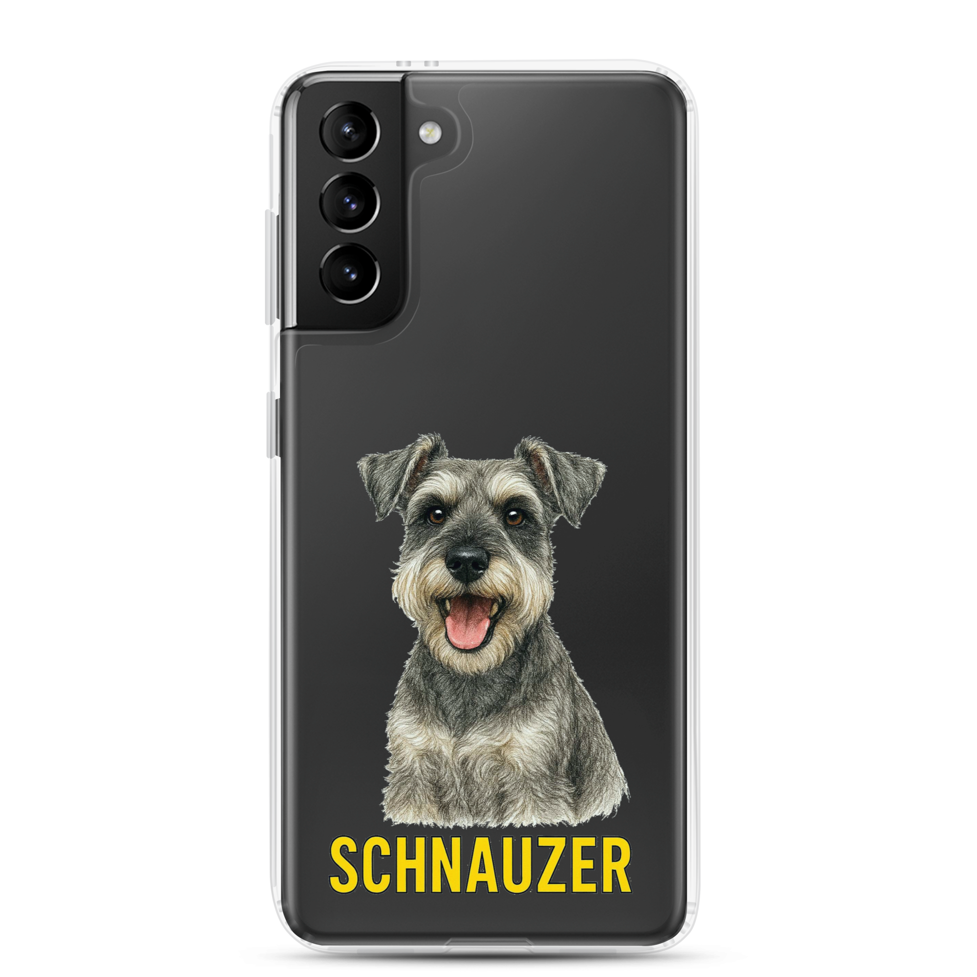 Schnauzer Clear Case for Samsung