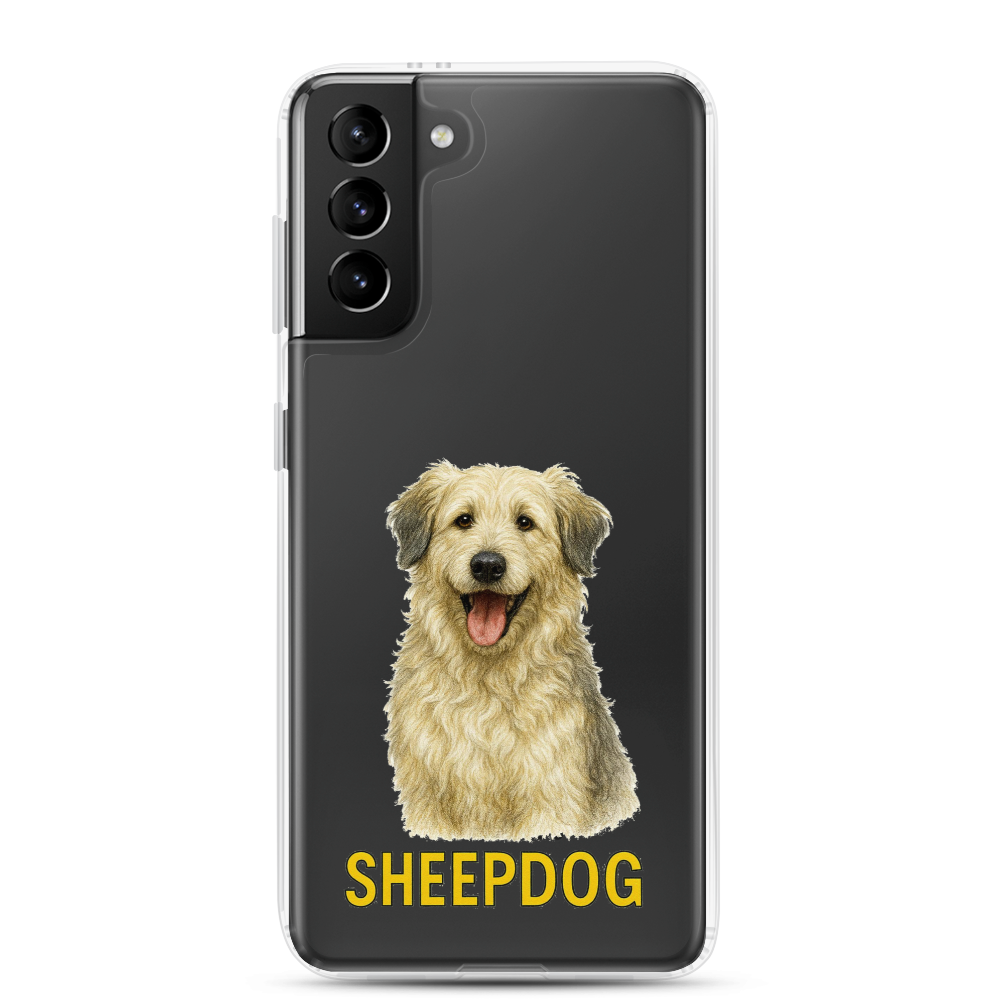Sheepdog Clear Case for Samsung