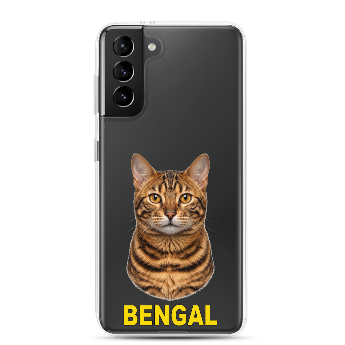 Bengal Cat Clear Case for Samsung®