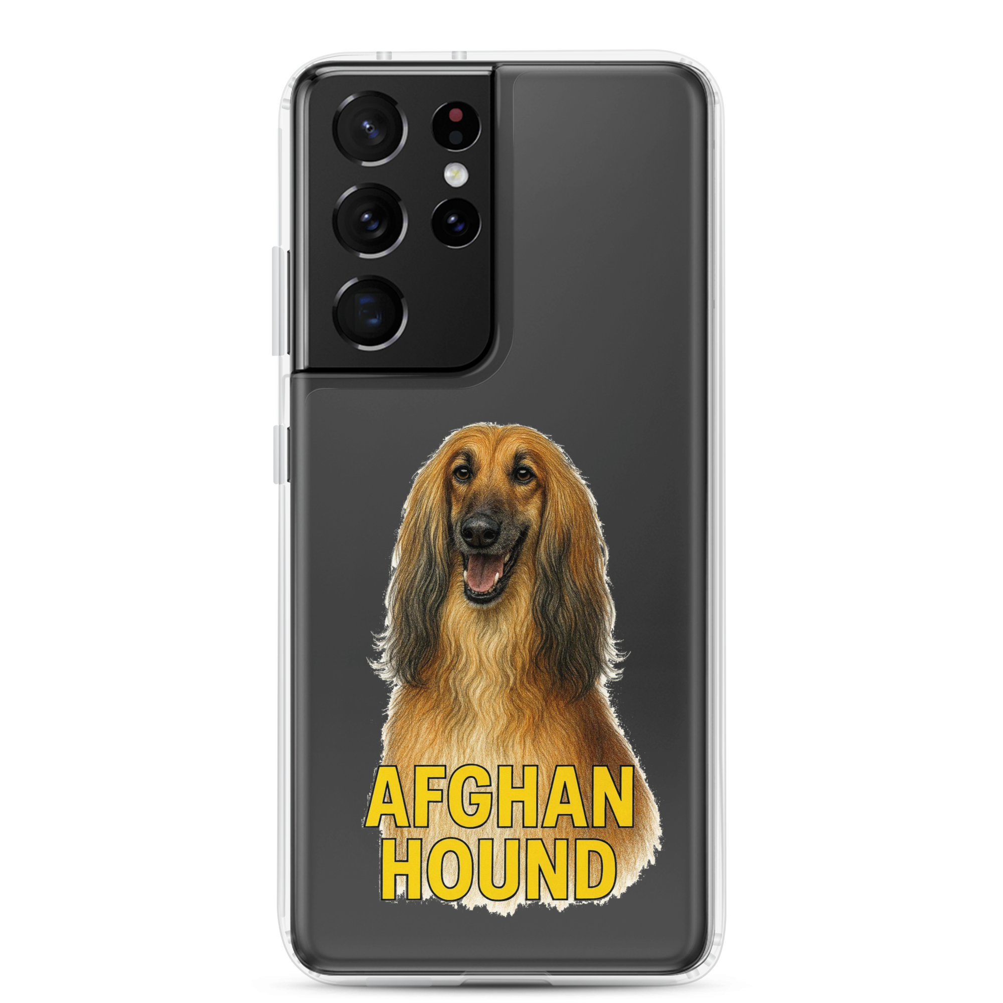 Afghan Hound Clear Case for Samsung