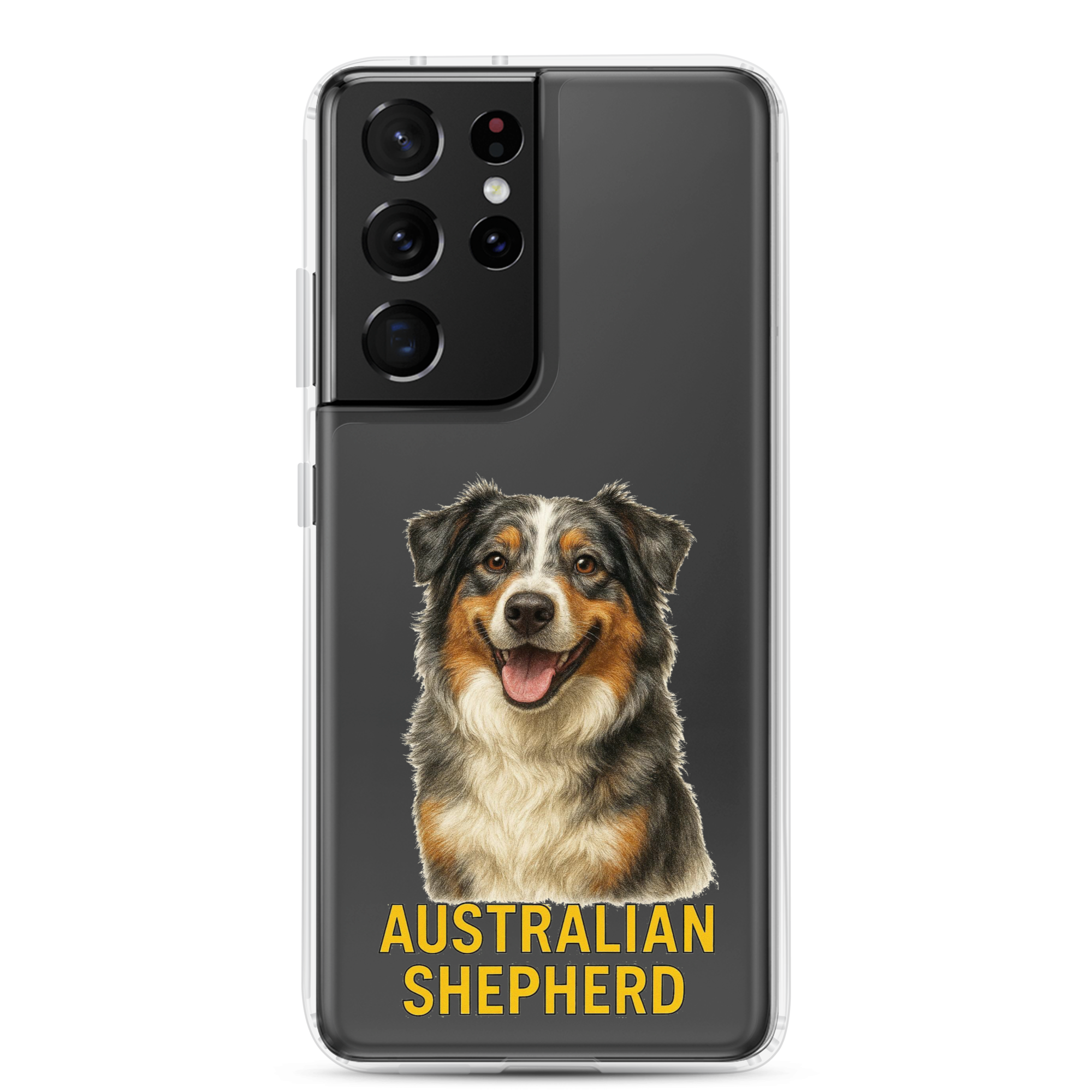 Australian Shepherd Clear Case for Samsung
