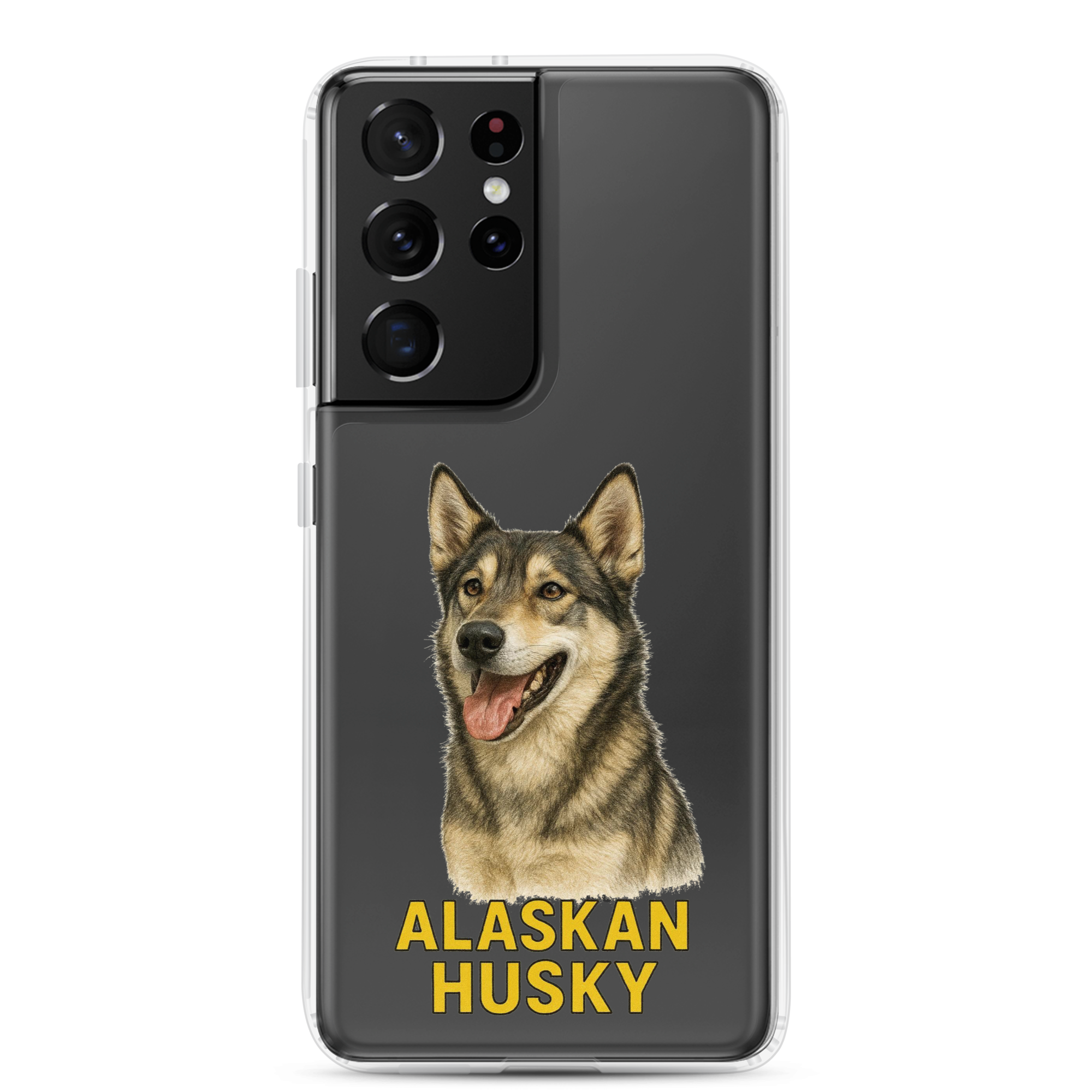 Alaskan Husky Clear Case for Samsung
