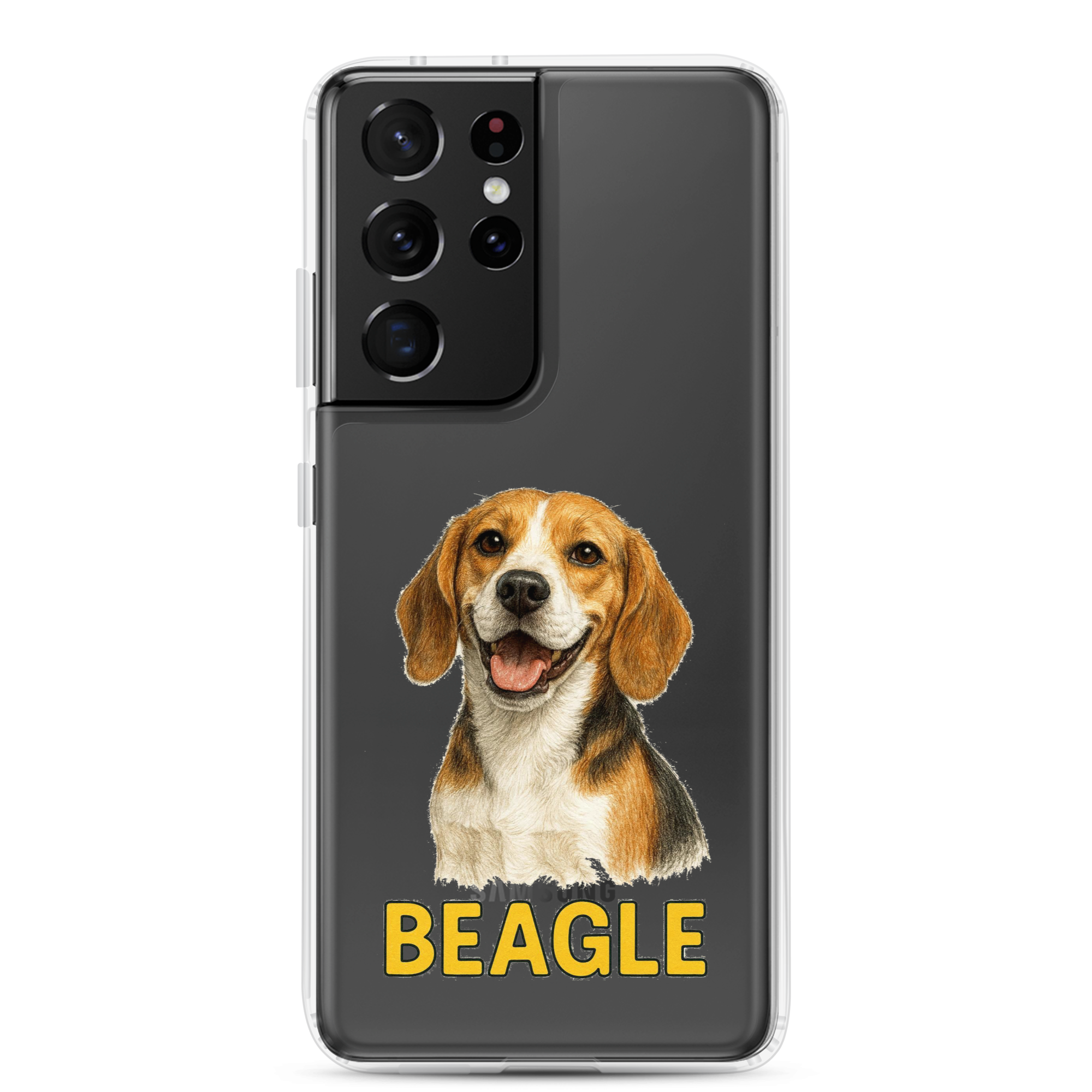 Beagle Clear Case for Samsung