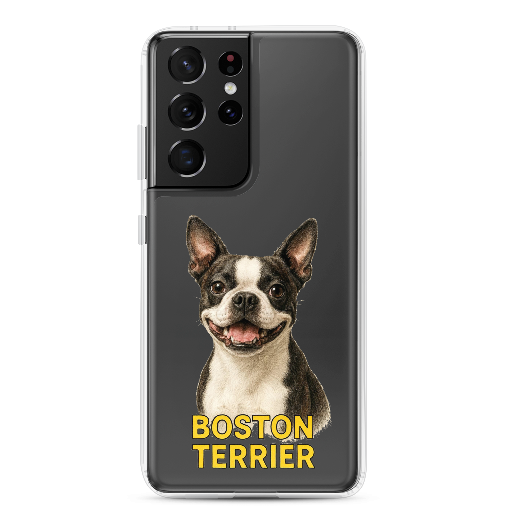Boston Terrier Clear Case for Samsung