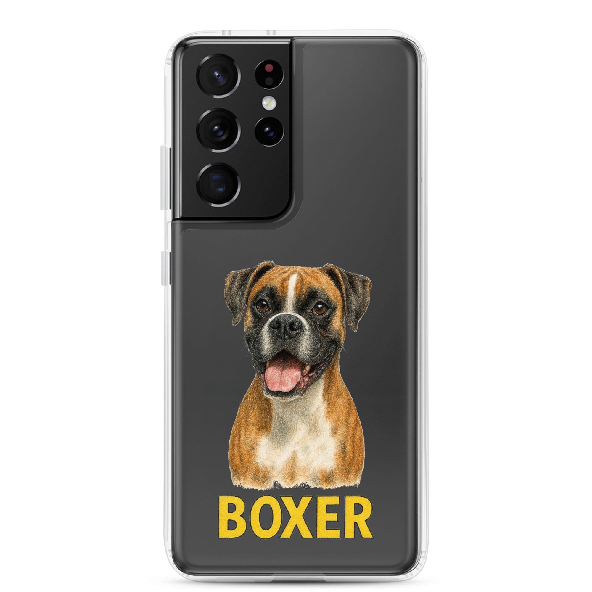 Boxer Clear Case for Samsung