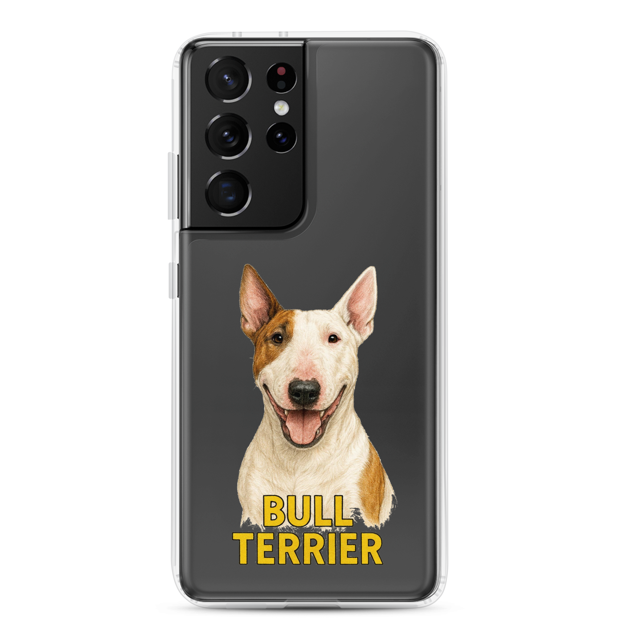 Bull Terrier Clear Case for Samsung